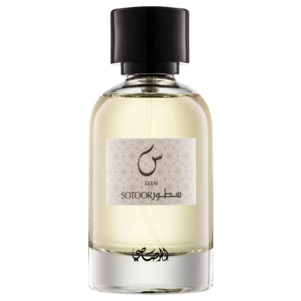 Unique Rasasi Sotoor Seen EDP - Eau De Parfum 100 ML 3.8 oz Elegant Unisex Fragrance Sweet Fruity Aroma Blended with Musk and Patchouli Perfumes Long-Lasting