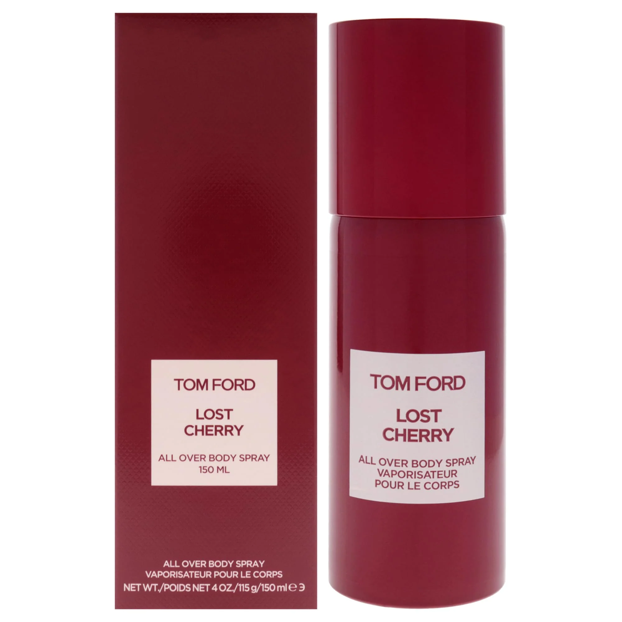Original Tom Ford Lost Cherry All Over Body Spray 5.0 Ounce Unisex Casual