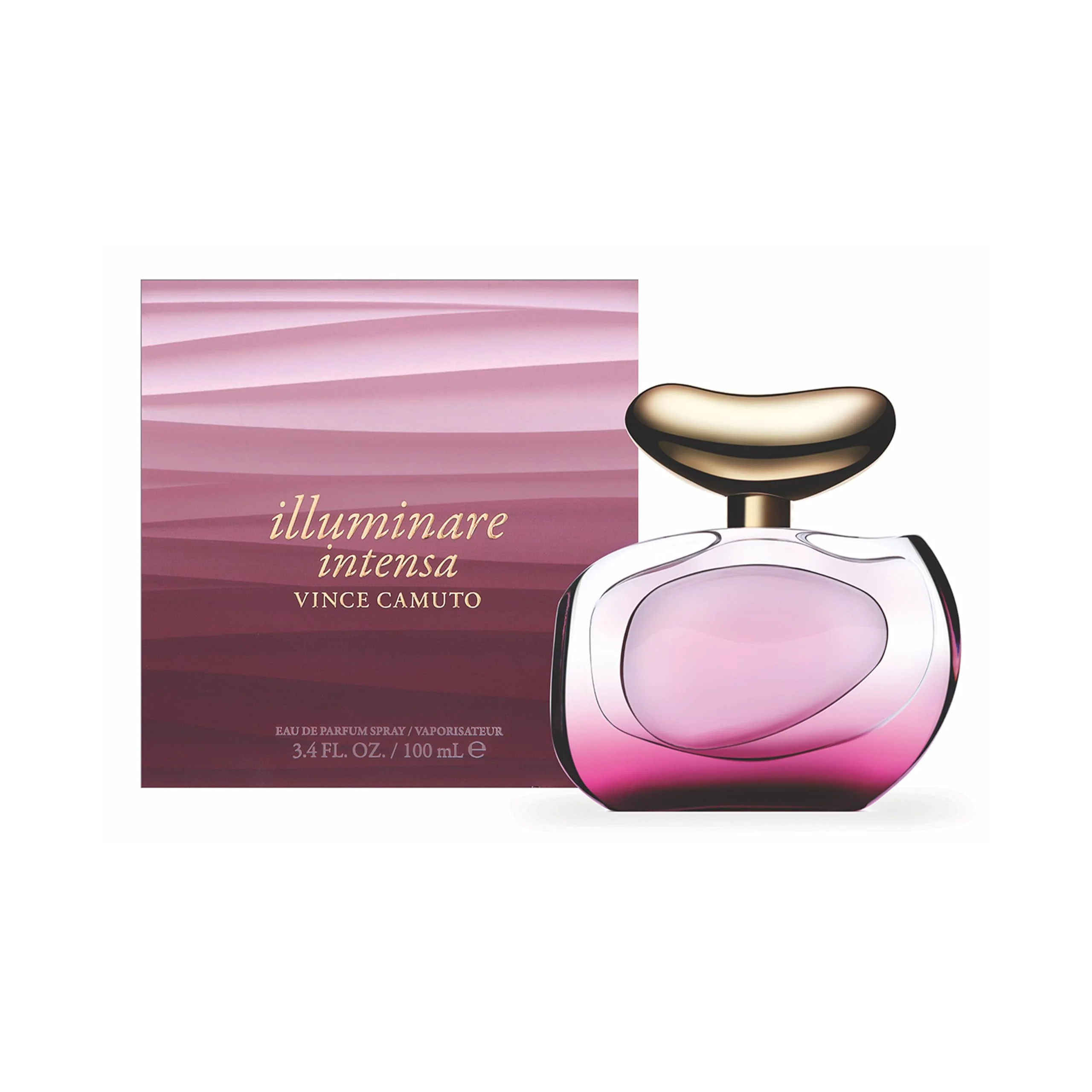 Elegant Vince Camuto Illuminare Intensa Eau de Parfum Spray Perfume for Women Sparkling Floral and Feminine Scent Notes of Pink Grapefruit Jasmine Sambac High-Quality