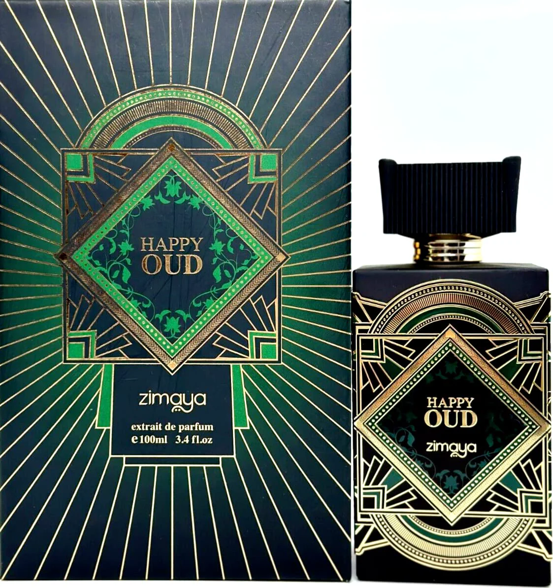 High-Quality Zimaya Happy Oud Esprit de Parfum Spray 3.4 Ounce Unisex Practical