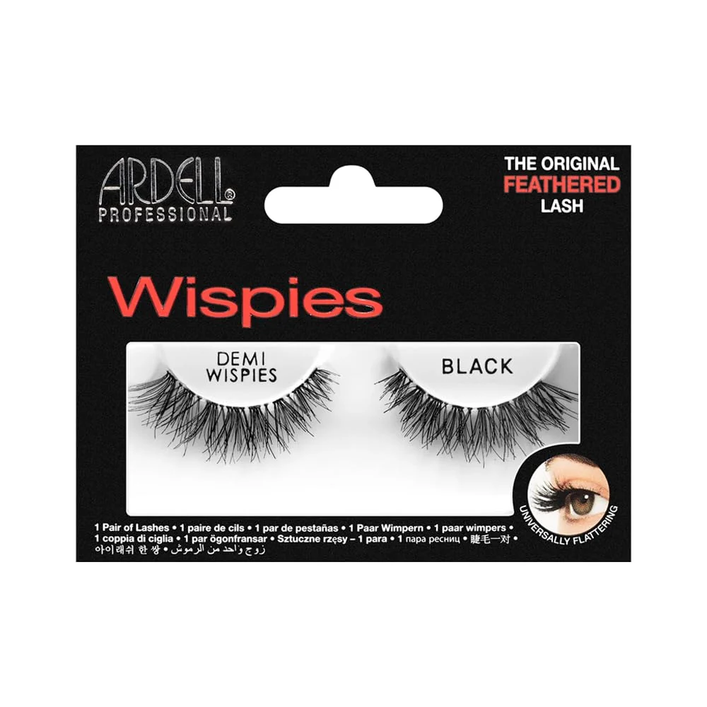 Long-Lasting Ardell Demi Wispies Black 1CT Excellent