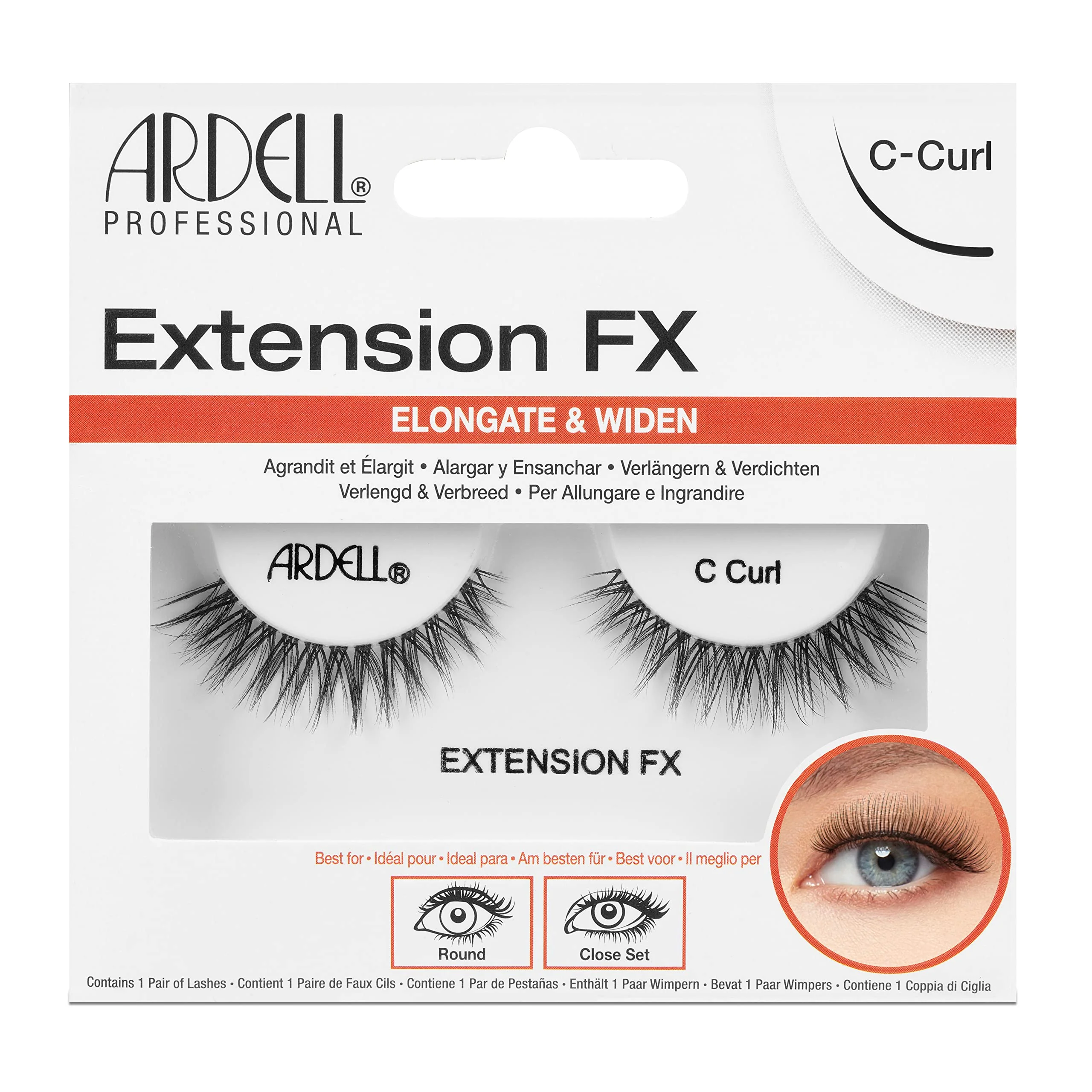 Unique Ardell Extension FX C Curl Exceptional