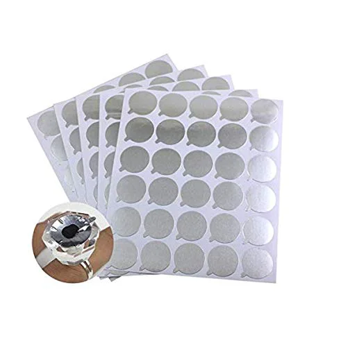 Verified Disposable Eyelash Extension Adhesive Aluminum Foil Glue Pallet Sticker Pads 2.1 cm 300 Pieces 10 Sheets Next-Generation