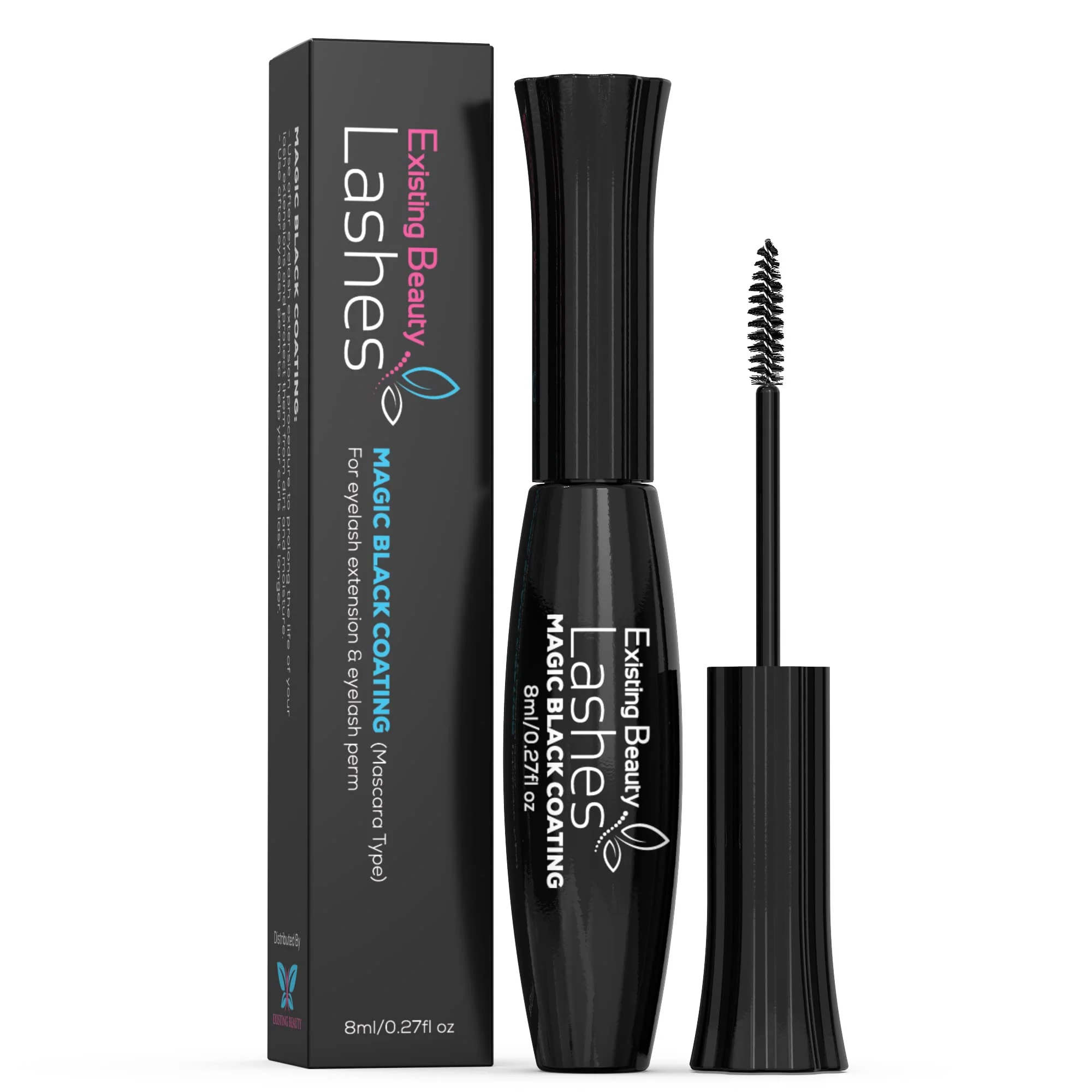 Functional Existing Beauty Lashes Eyelash Extension Sealant Black Coating - Lash Sealant for Eyelash Extensions - and Professional Eyelash Sealer for Lash Minimalist