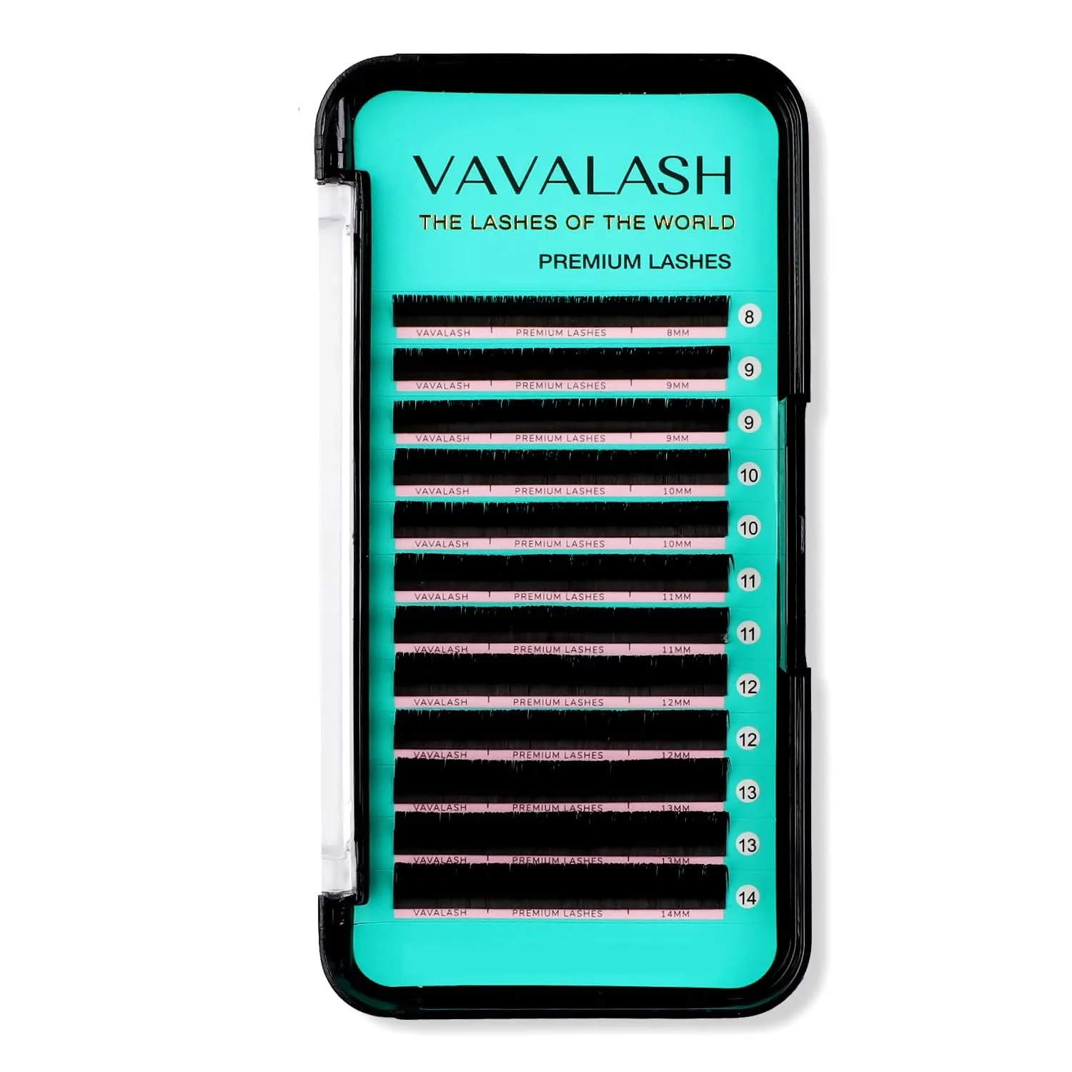 Natural Eyelash Extensions 0.03 CC Curl 10mm Lash Extensions Supplies Individual Lashes Premium Silk Volume Classic Lash Soft Matte Dark Professional Flexible