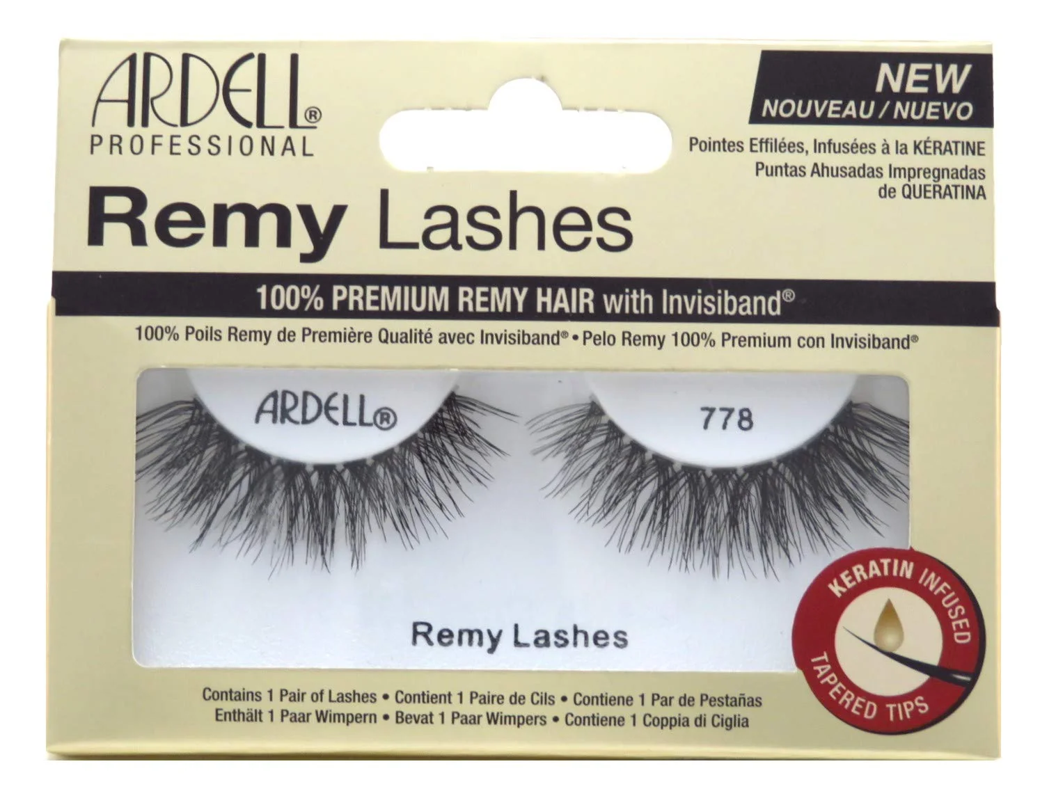 Innovative Remy 778 Black Lashes 6 Pack Top-Quality