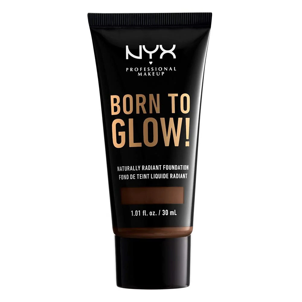 Fashionable NYX PROFESSIONAL MAKEUP Born To Glow Naturally Radiant Foundation Medium Coverage - Chestnut Soft