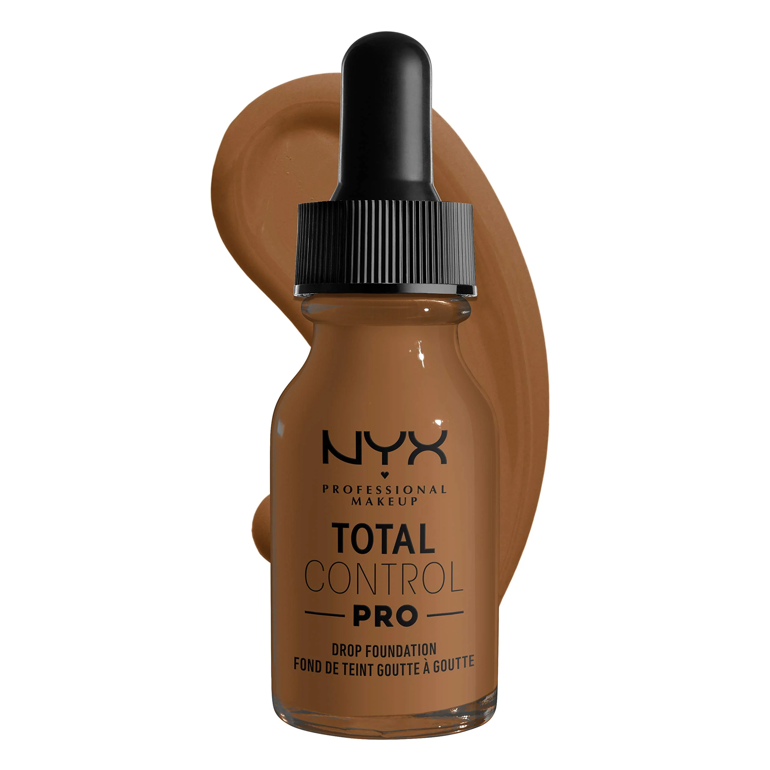 High-Quality NYX PROFESSIONAL MAKEUP Total Control Pro Drop Foundation Skin-True Buildable Coverage - Sienna Solid