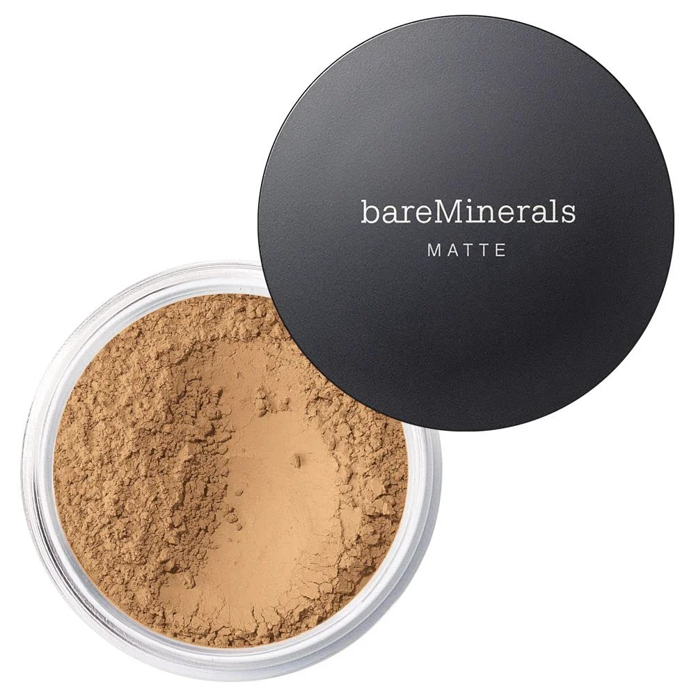 Premium Matte Loose Mineral Foundation SPF 15 20 Golden Tan Environmentally Friendly