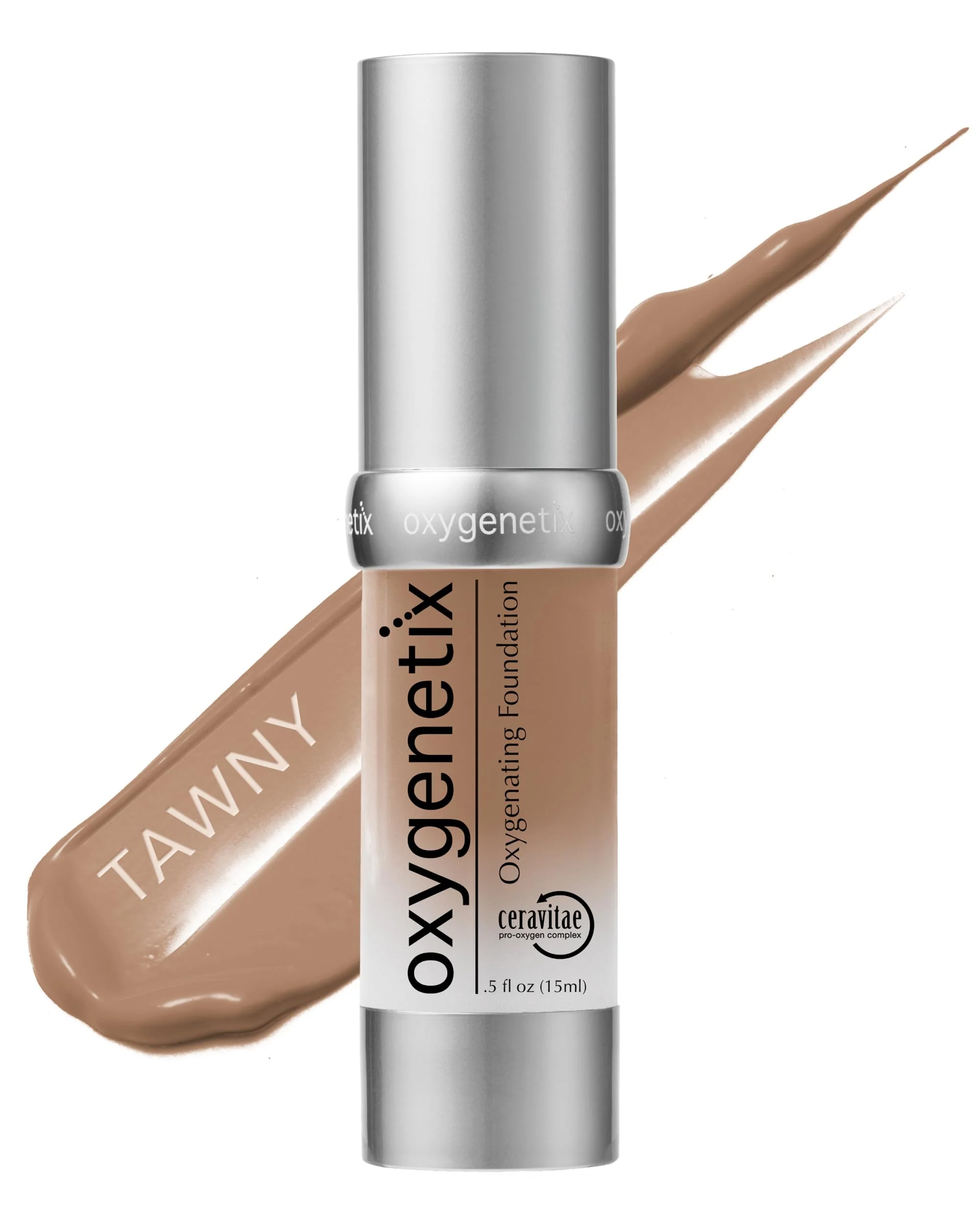 Eco-Friendly Oxygenetix Oxygenating Foundation - Tawny Breathable Makeup for Face Buildable Coverage with Weightless Feel Longwear Foundation for Women Next-Generation
