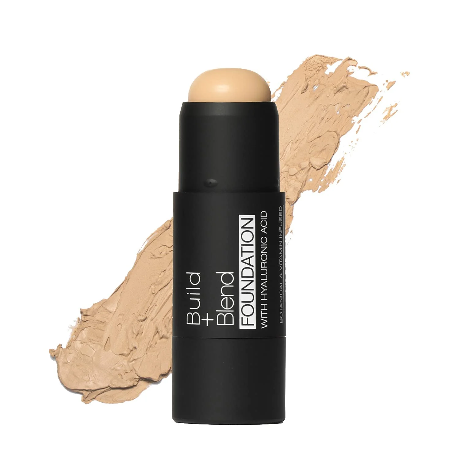 Clean Palladio BUILD BLEND Foundation Stick Medium Coverage Buildable Contour Stick for Face Ultra Blendable Creamy Formula for a Natural Shine Refined