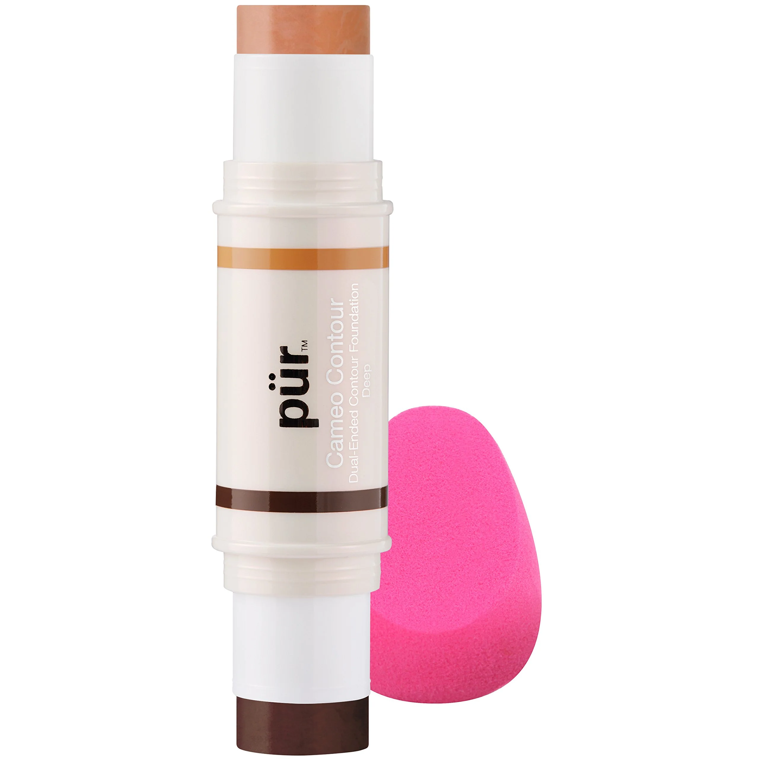 Practical PÜR MINERALS Cameo Contour Highlight Stick in Deep 0.3 oz Original