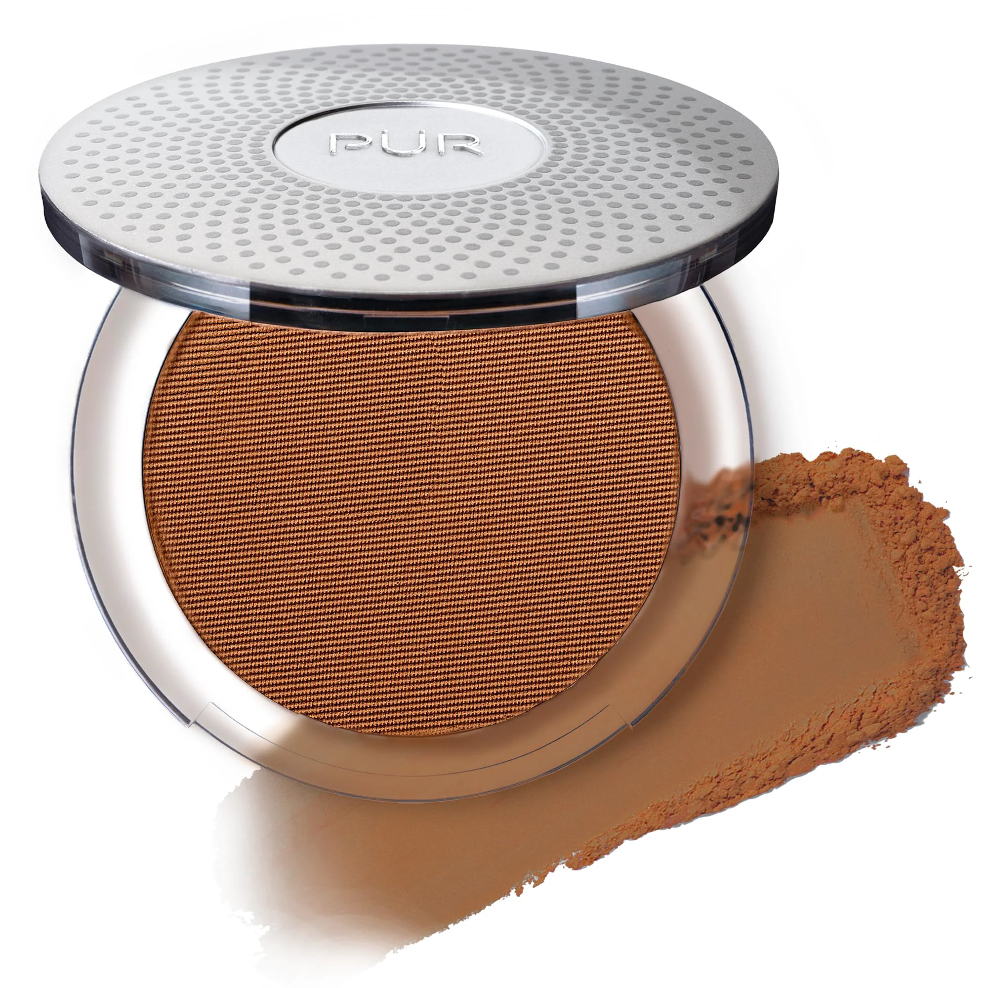 Artisan PUR Beauty 4-in-1 Pressed Mineral Makeup Powder Foundation with SPF 15 - Concealer Finishing Compact Pressed Powder for Face - Buildable Medium Superior