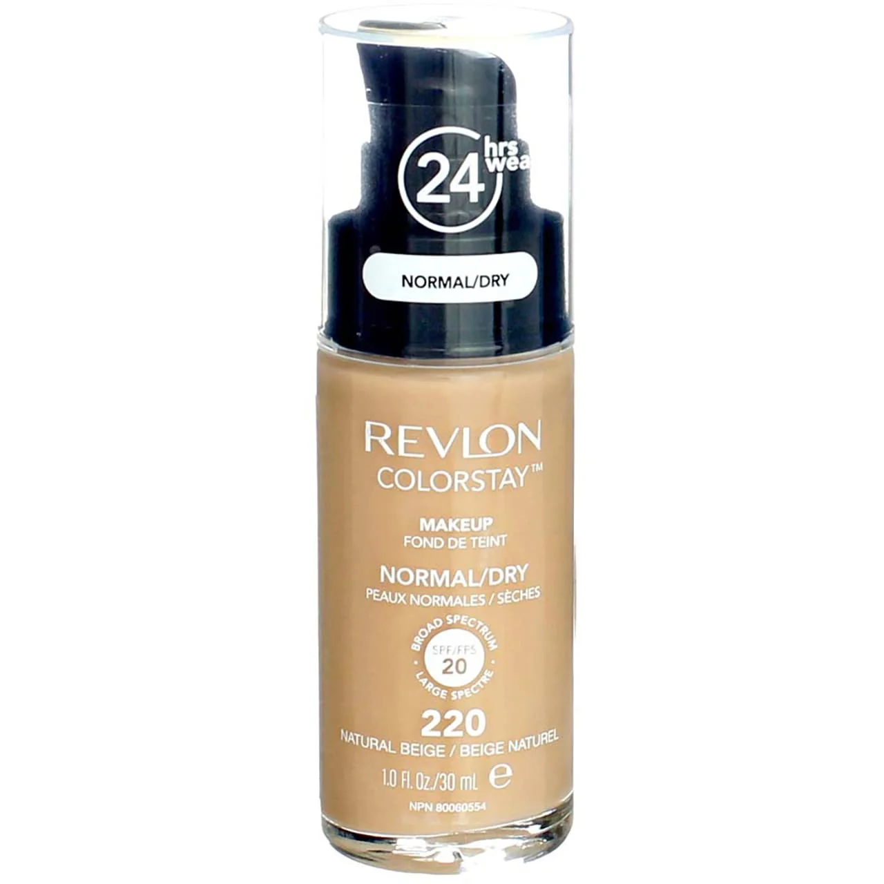 Breathable Revlon ColorStay for Normal Dry Skin Makeup Natural Beige 220 1 oz Pack of 2