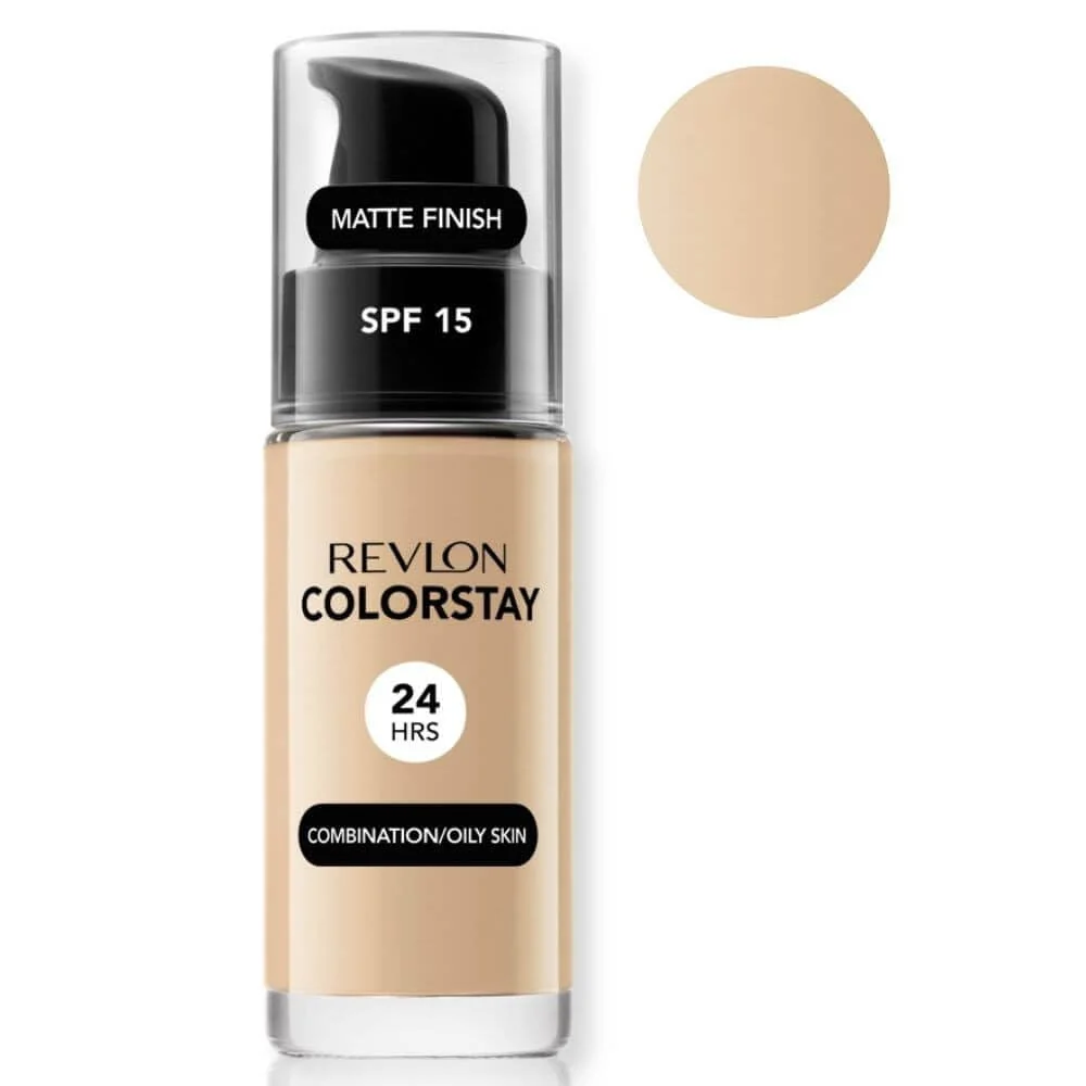 Advanced Revlon Colorstay Liquid Makeup Foundation with Pump - 180 Sand Beige Responsible