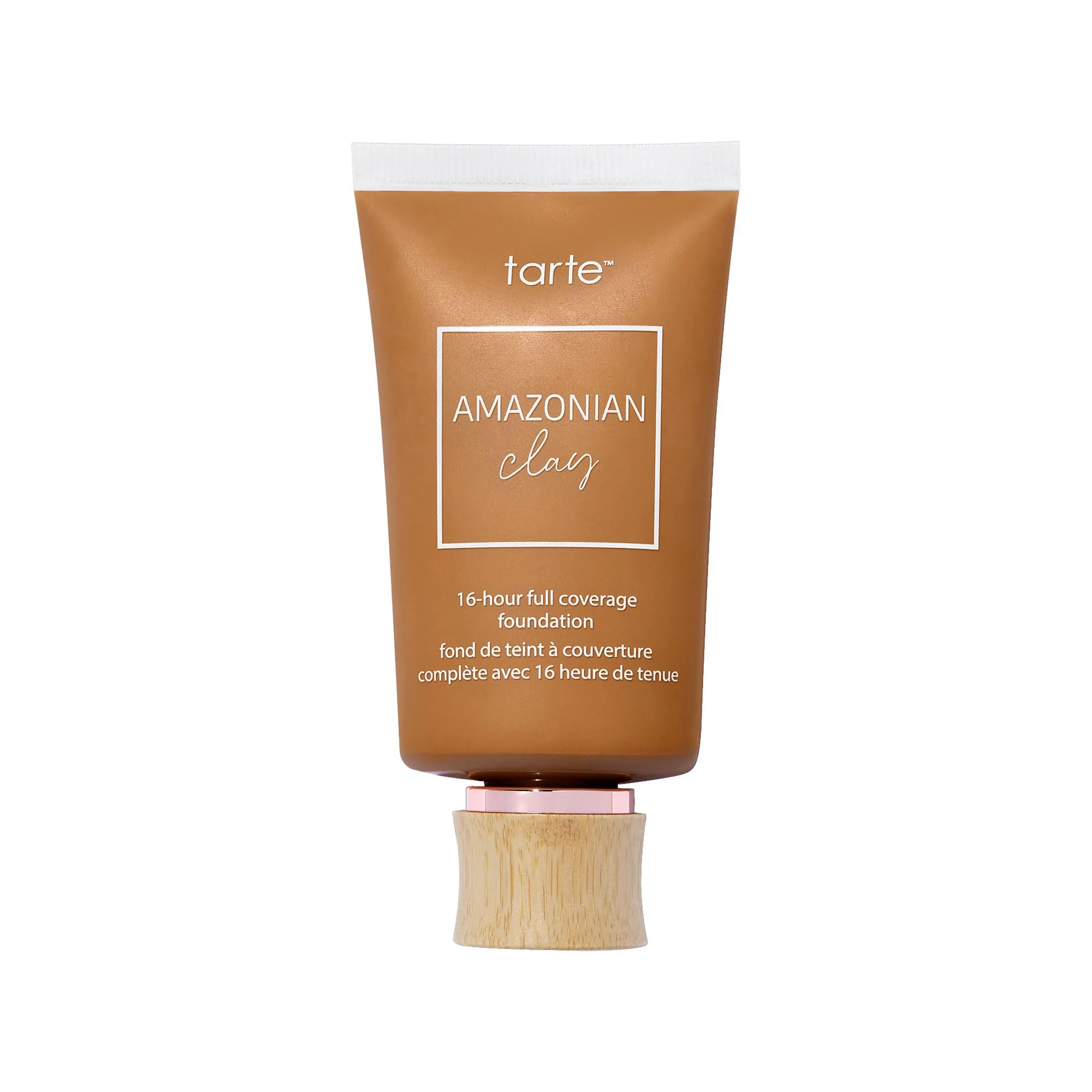 Professional tarte Amazonian clay 16-hour Full Size coverage foundation - Matte Finish Foundation with Amazonian Clay Vitamin E for Hydration Smooth Looking Solid