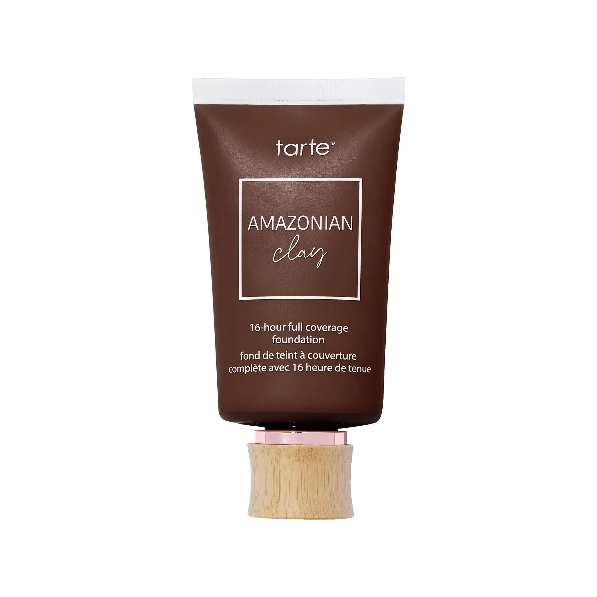 Premium tarte Amazonian clay 16-hour Full Size coverage foundation - Matte Finish Foundation with Amazonian Clay Vitamin E for Hydration Smooth Looking Sustainable
