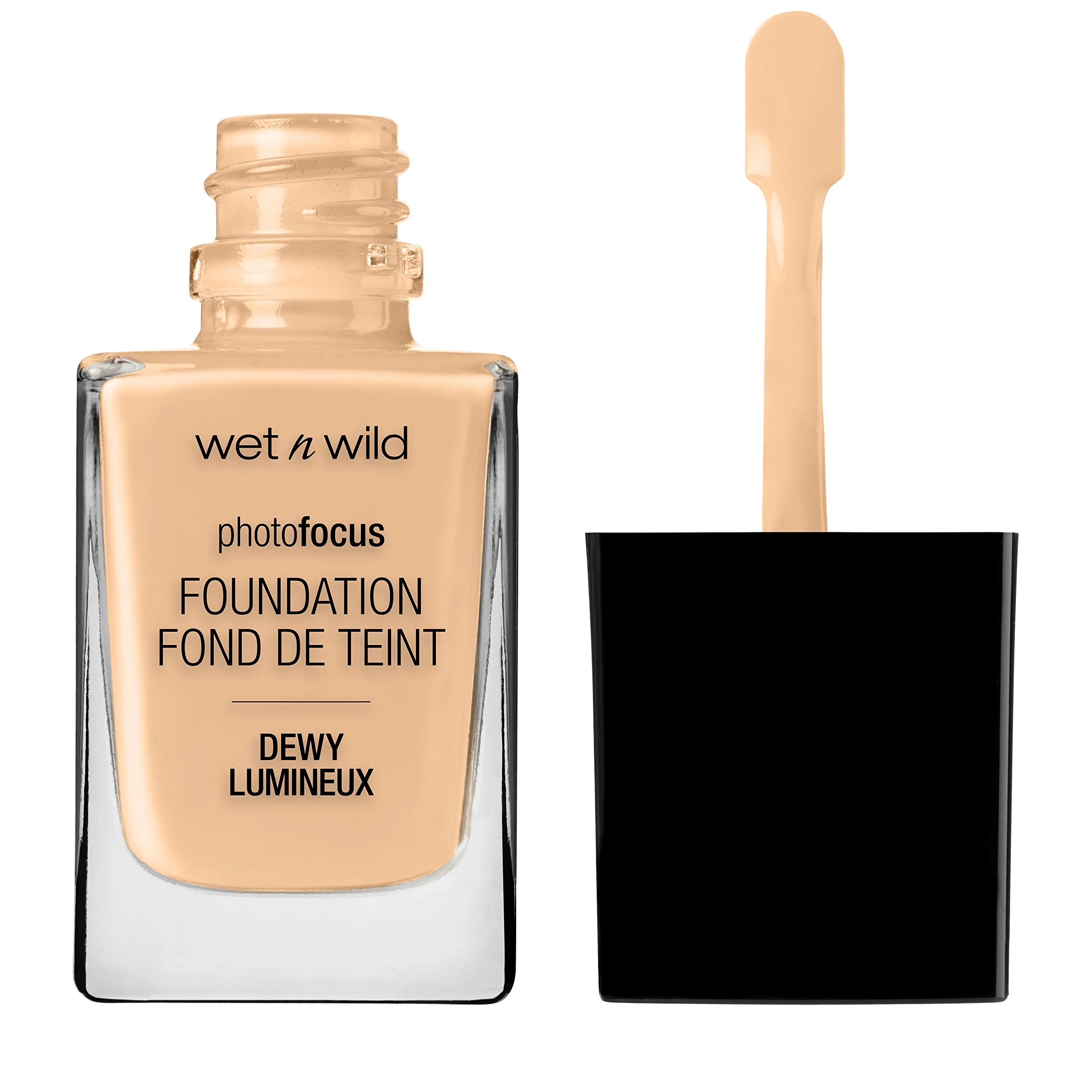 Flexible wet n wild Photo Focus Dewy Liquid Foundation Makeup Soft Beige Packaging May vary Luxury