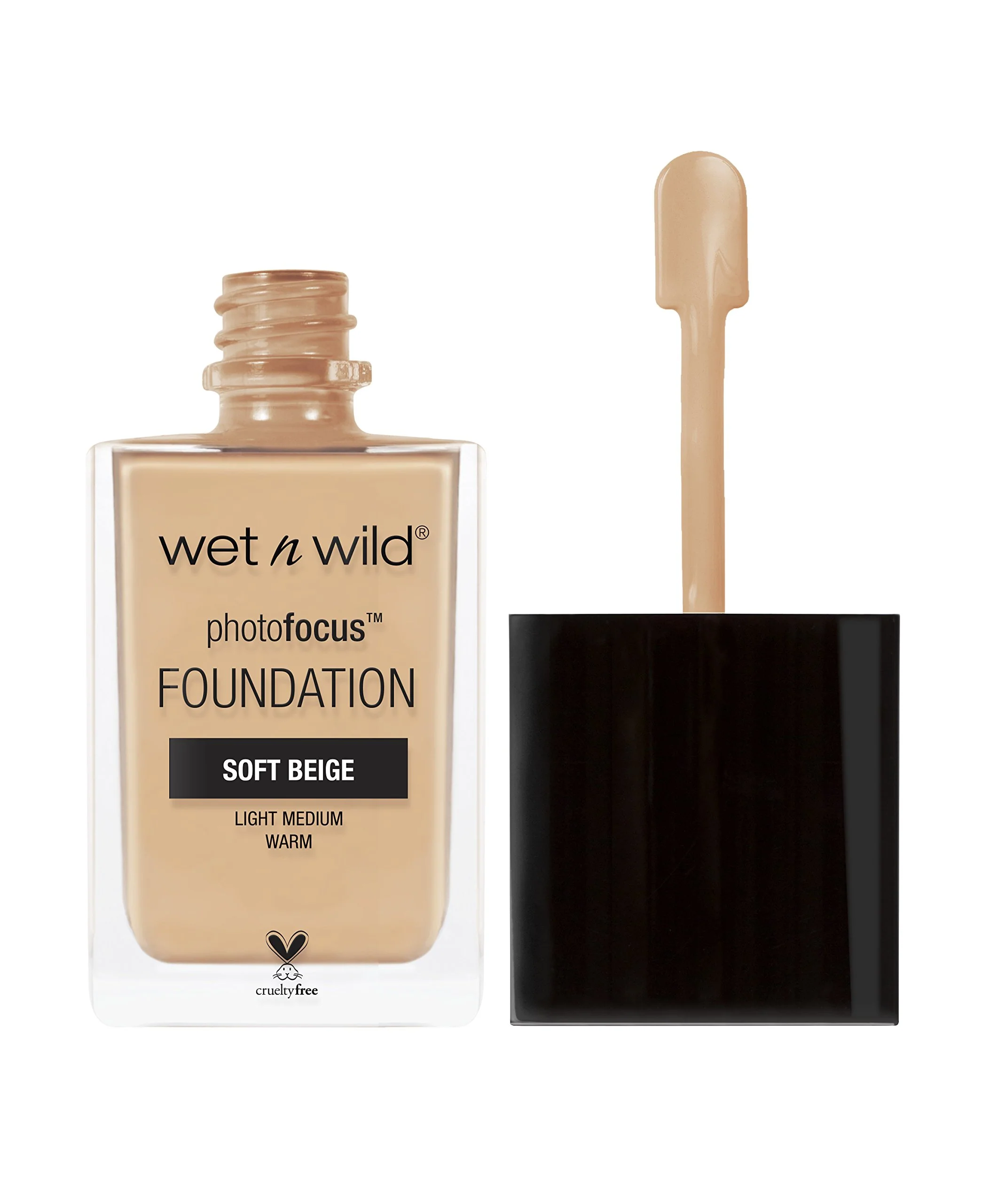 Powerful wet n wild Photo Focus Matte Liquid Foundation Soft Beige Vegan Cruelty- Premium