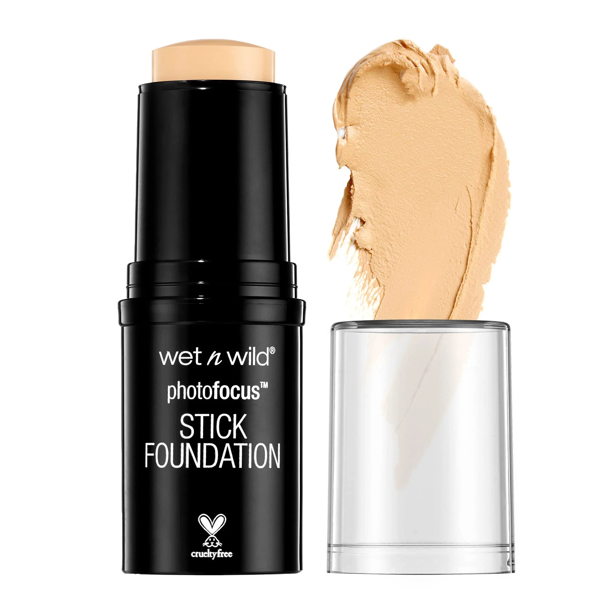 Safe wet n wild Photo Focus Matte Foundation Stick Makeup Porcelain Vegan Cruelty- Proven