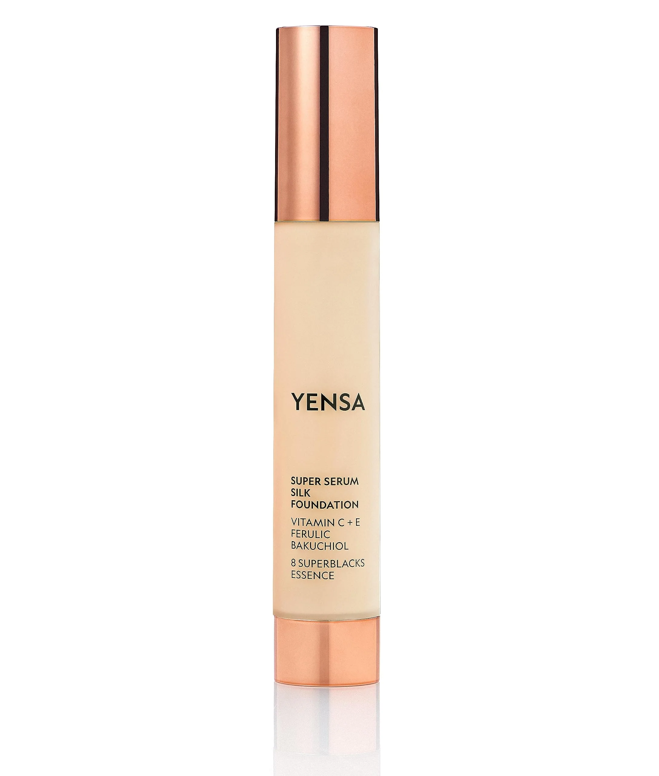 Proven YENSA Serum Foundation Makeup - Super Silk Full Coverage Foundation Enriched with Peptides Vitamin C Ferulic Acid to Help Reduce Fine Lines Original