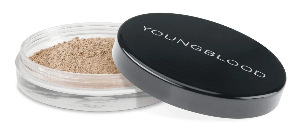 Original Design YOUNGBLOOD Natural Loose Mineral Foundation - 0.35 Oz Color Honey Solid