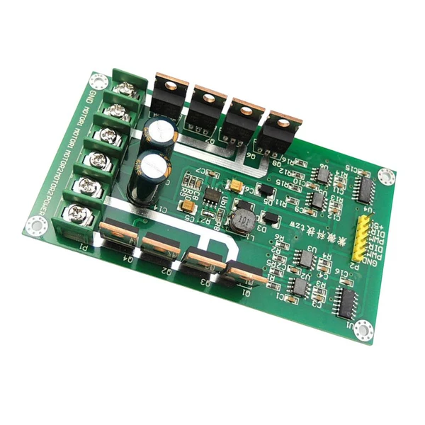 Long-Lasting Maxbell 3V-36V Dual DC Motor Driver Board Module H-bridge MOSFET IRF3205 15A Classic