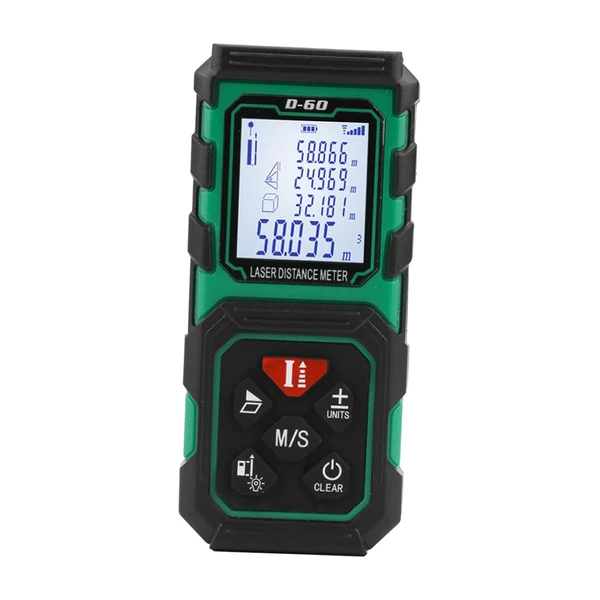 Elegant Maxbell Distance Meter 40m 60m 80m 100m Range Finder Measure Tool Style 3 Natural