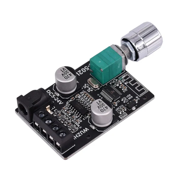 Dependable Maxbell DC524V Bluetooth 5.0 Amplifier Board for DIY Store Theater Square Speakers with shell Lightweight