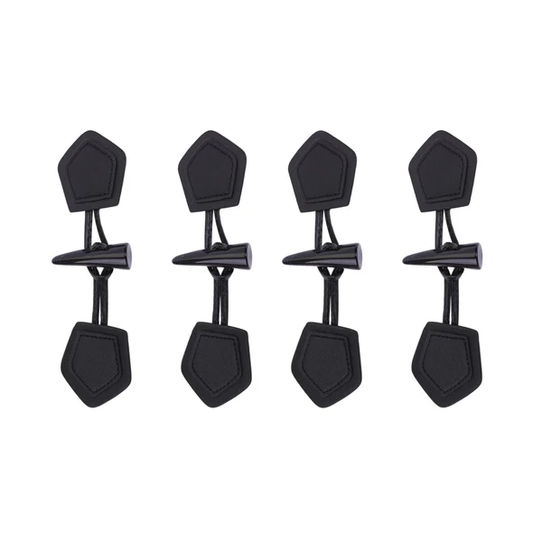 First-Class Maxbell 4 Pairs Leather Horn Toggle Button DIY Accessory Arts Crafts Clothes Certified