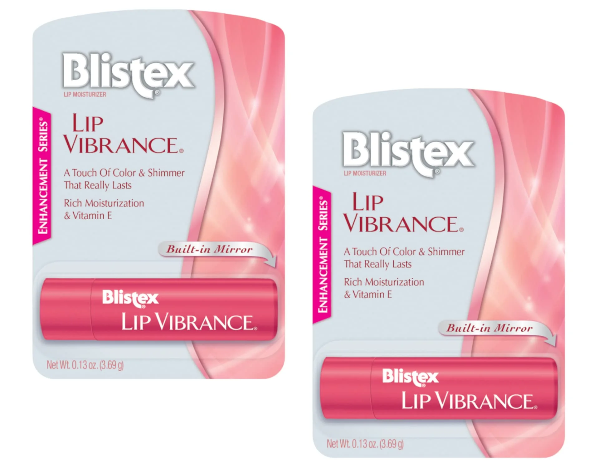 Soft Blistex Lip Vibrance Lip Protectant 0.13 oz Pack of 2 Smooth