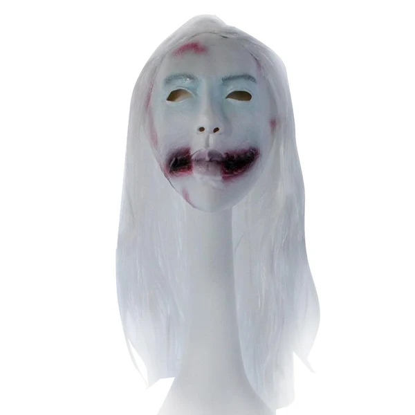 Fine Crafted Maxbell Novelty Halloween Horror Party Costume Full Head Mask Ghost Minimalist