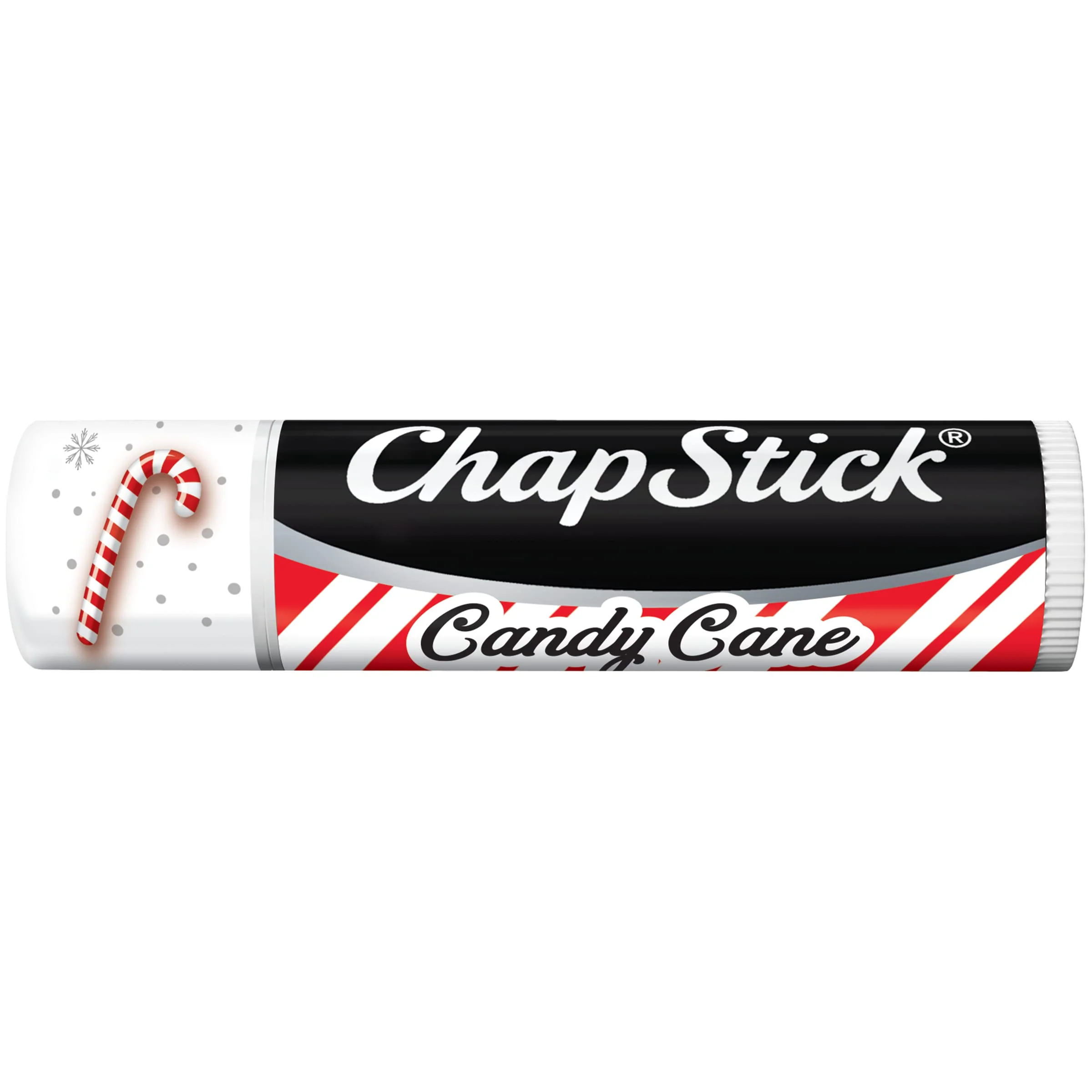 Premium Material ChapStick Candy Cane Peppermint Lip Balm Tube Candy Cane Lip Balm and Lip Moisturizer for Lip Care - 0.15 Oz High-Grade