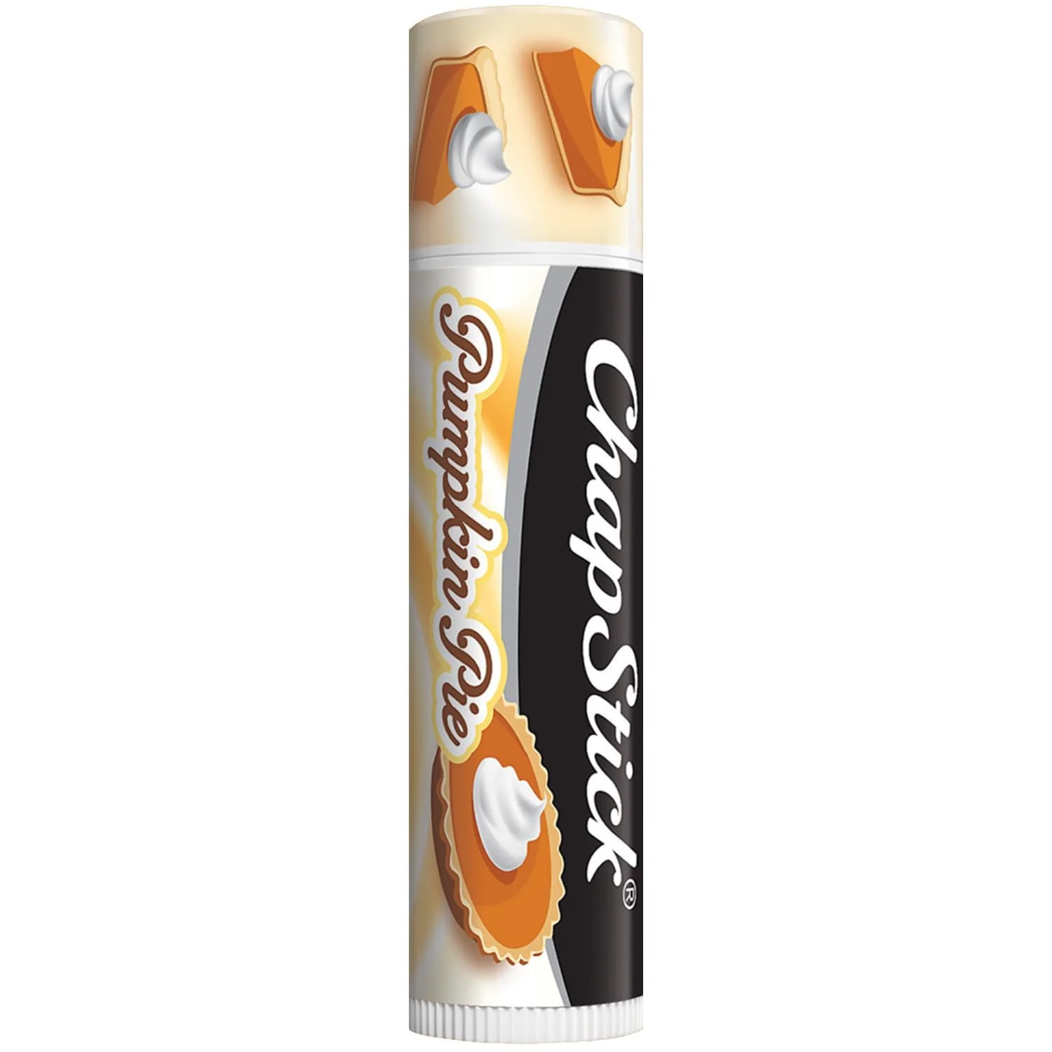 Environmentally Friendly ChapStick Lip Balm Pumpkin Pie - Sweet Creamy Spicy Moisturizer for Dry Lips 0.15 Oz Pure