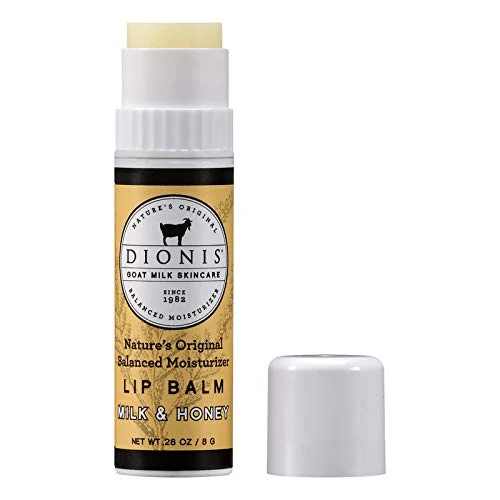 Official Creative Consumer Products Inc Dionis Goat Milk Milk and Honey Scent Lip Balm 0.28 oz. 1 pk - Case of 6 Each Pack Qty 1 Outstanding