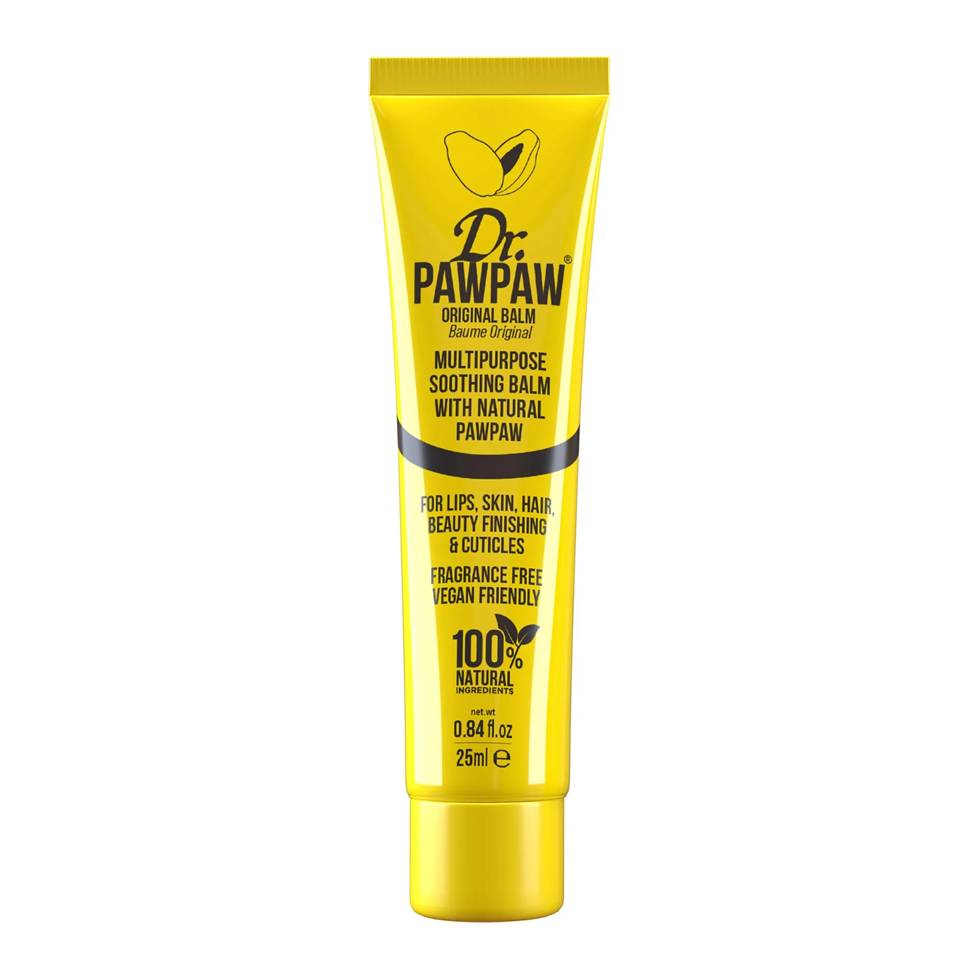 Classic Dr. PawPaw Multipurpose Balm - Hydrating Lip Balm with Pawpaw Aloe Vera and Olive Oil - Lip Moisturizer for Lips Skin and Hair - 0.84 oz Detailed