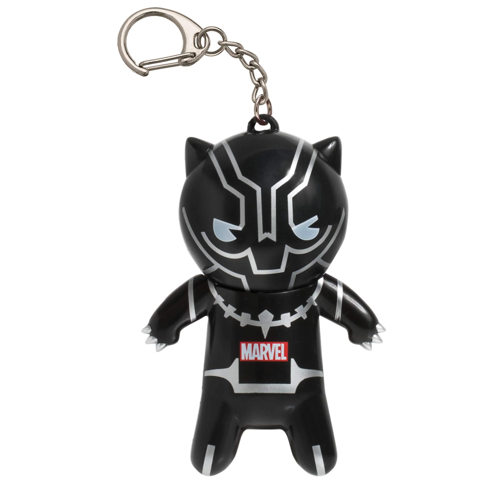 First-Class Lip Smacker Marvel Lip Balm Keychain Clear Glossy Fun Giftable Cruelty - Black Panther High-Grade