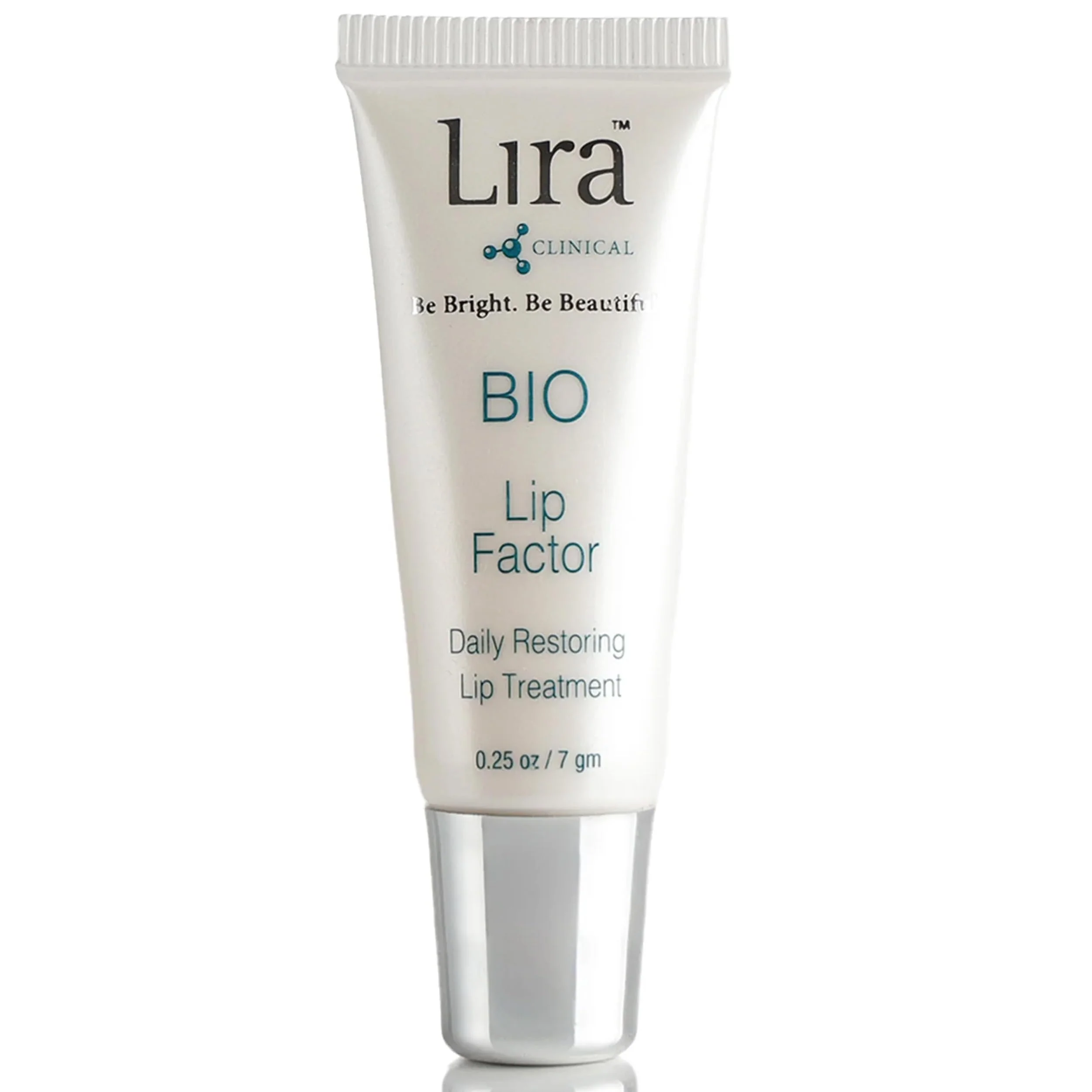 Premium Material Lira Clinical BIO Lip Factor - Lip Balm SPF 15 for Soft Full and Supple Lips - Lip Treatment with Peptides Vitamin C E Jojoba Oil Avocado Oil Eco-Friendly