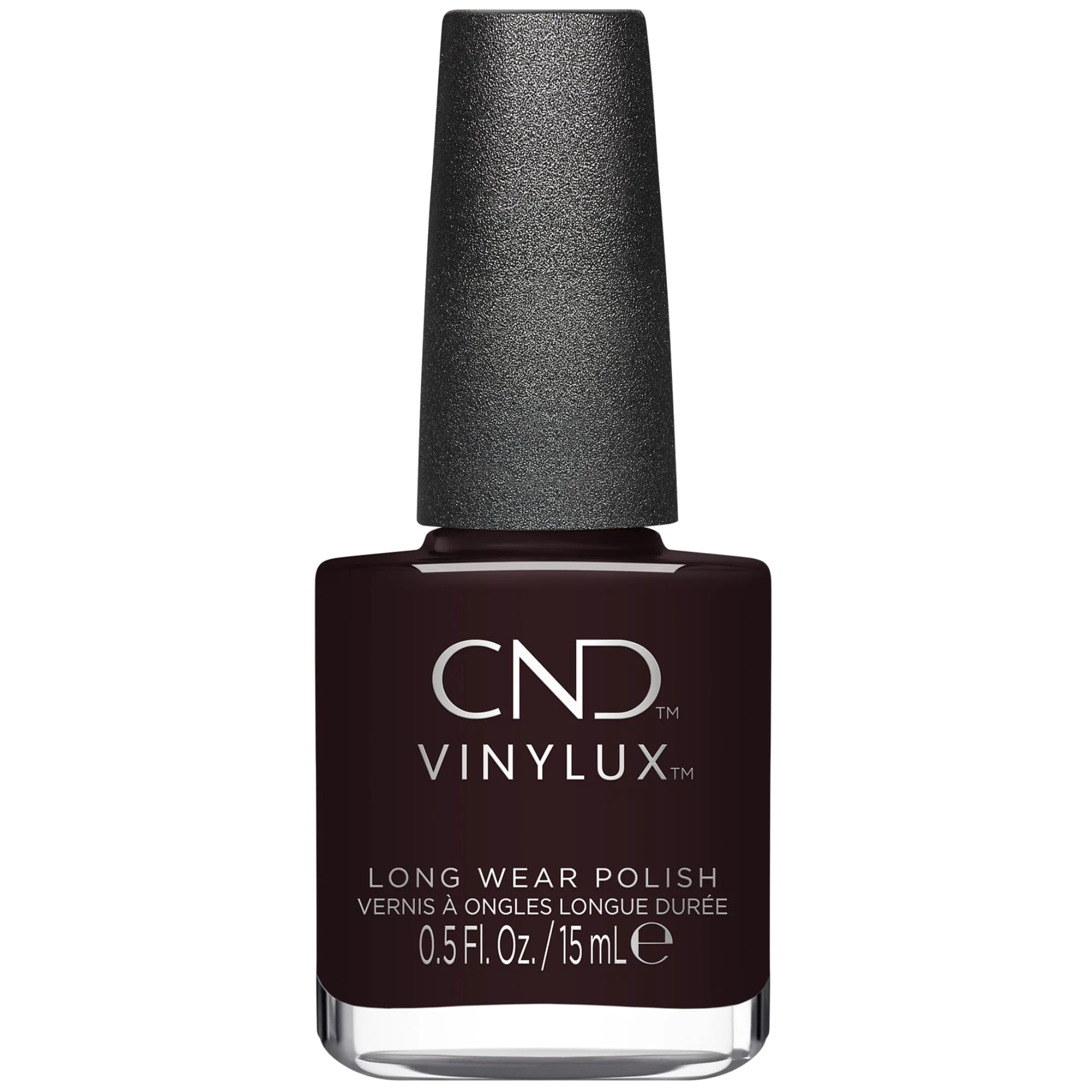 Consistent CND Vinylux Longwear Purple Nail Polish Gel-like Shine Chip Resistant Color Dark Dahlia 0.5 fl. oz Exclusive