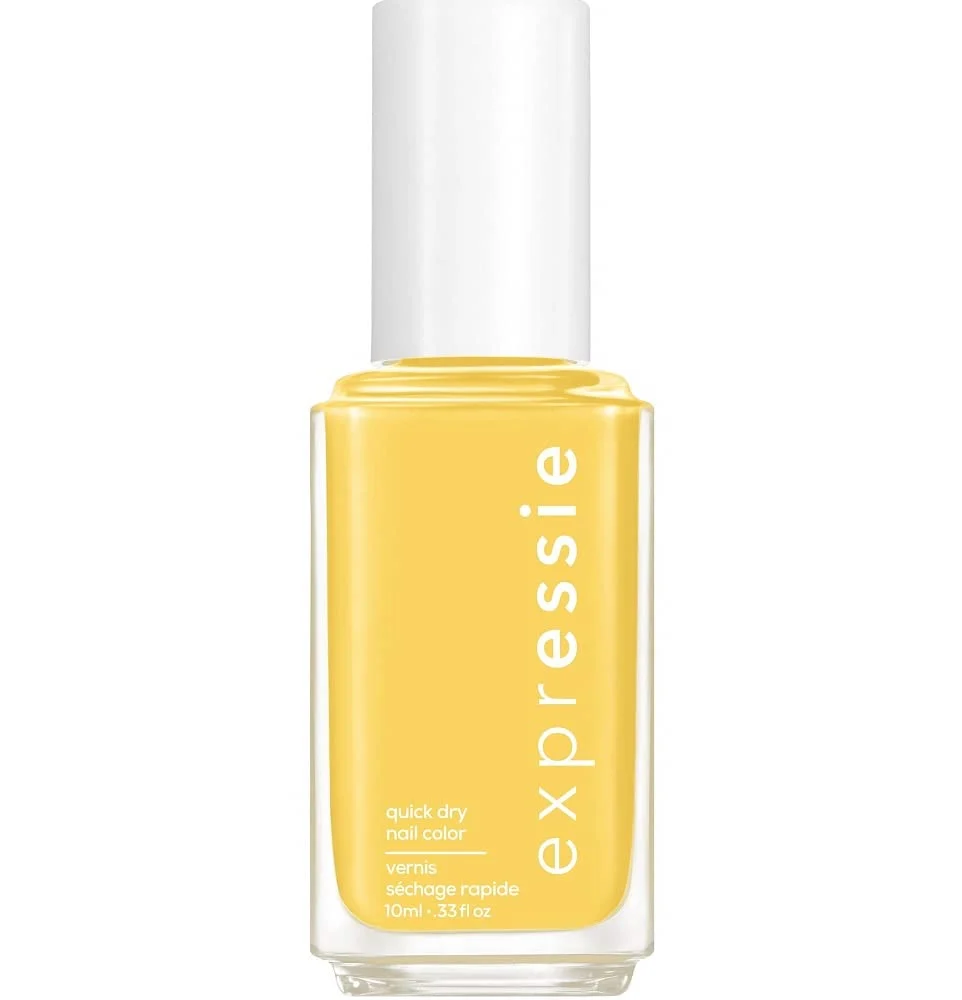 Carefully Designed essie Expressie Nail Polish Quick-Dry Bright Yellow Nail Polish Vegan Sh00k 0.33 fl oz Relaxed