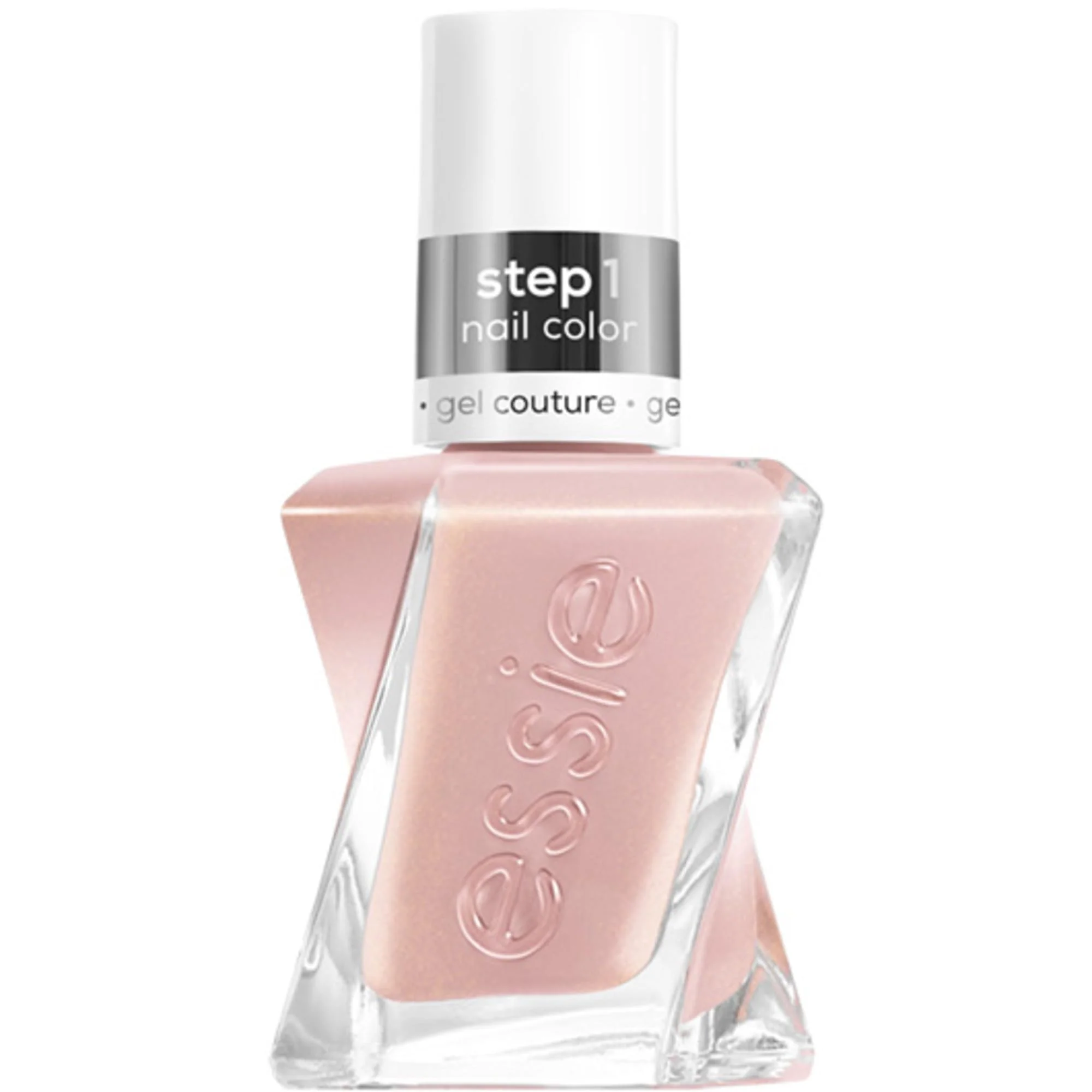 Lightweight essie Gel Couture 2-Step Longwear Nail Polish Last Nightie 0.46 fl. oz. Detailed