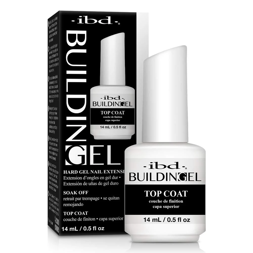 Smart IBD Building Gel Hard Gel Nail Extension Soak-Off UV LED Finish Nail Strengthener Polish Top Coat 0.5 fl oz Quality