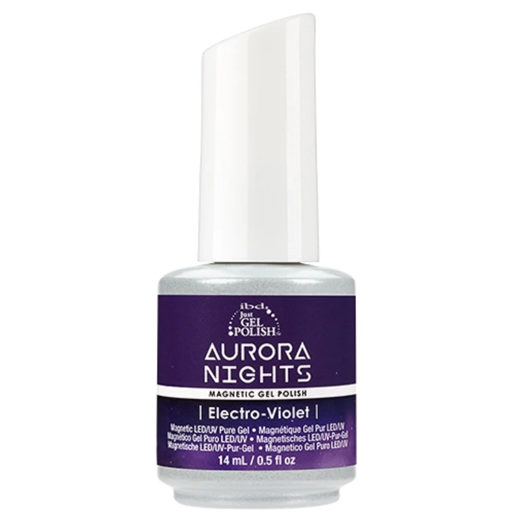 Modern IBD Magnetic Gel Polish Electro-Violet 0.5 Fluid Ounce Exclusive
