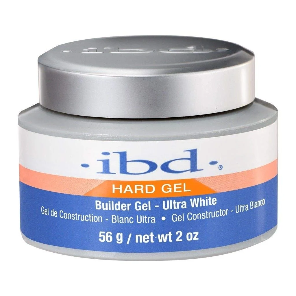 Fashionable IBD UV Gels Ultra White Builder Gel 2 oz Traditional