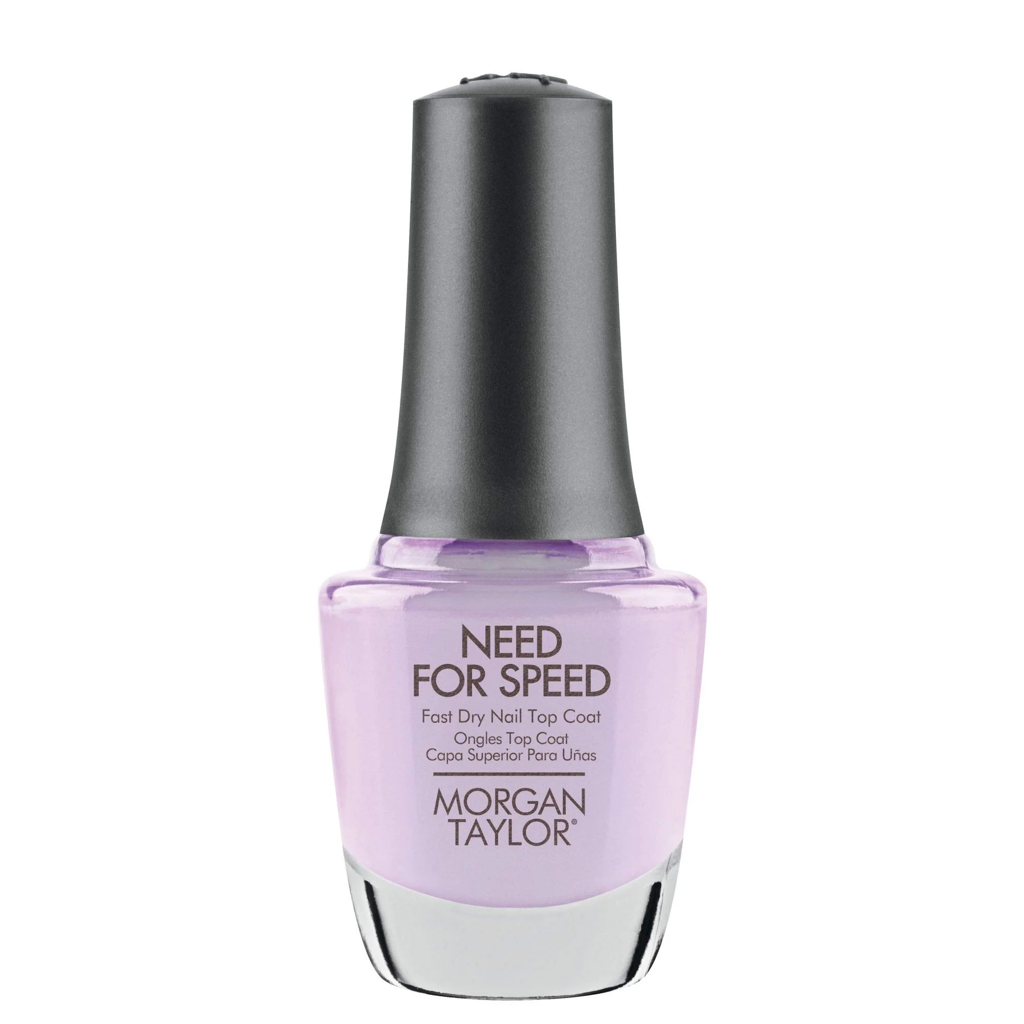 Breathable Morgan Taylor Need For Speed Fast Dry Top Coat - Quick-Drying Top Coat Long-Lasting Shine Chip-Resistant Finish Professional Nail Care for All Specialty