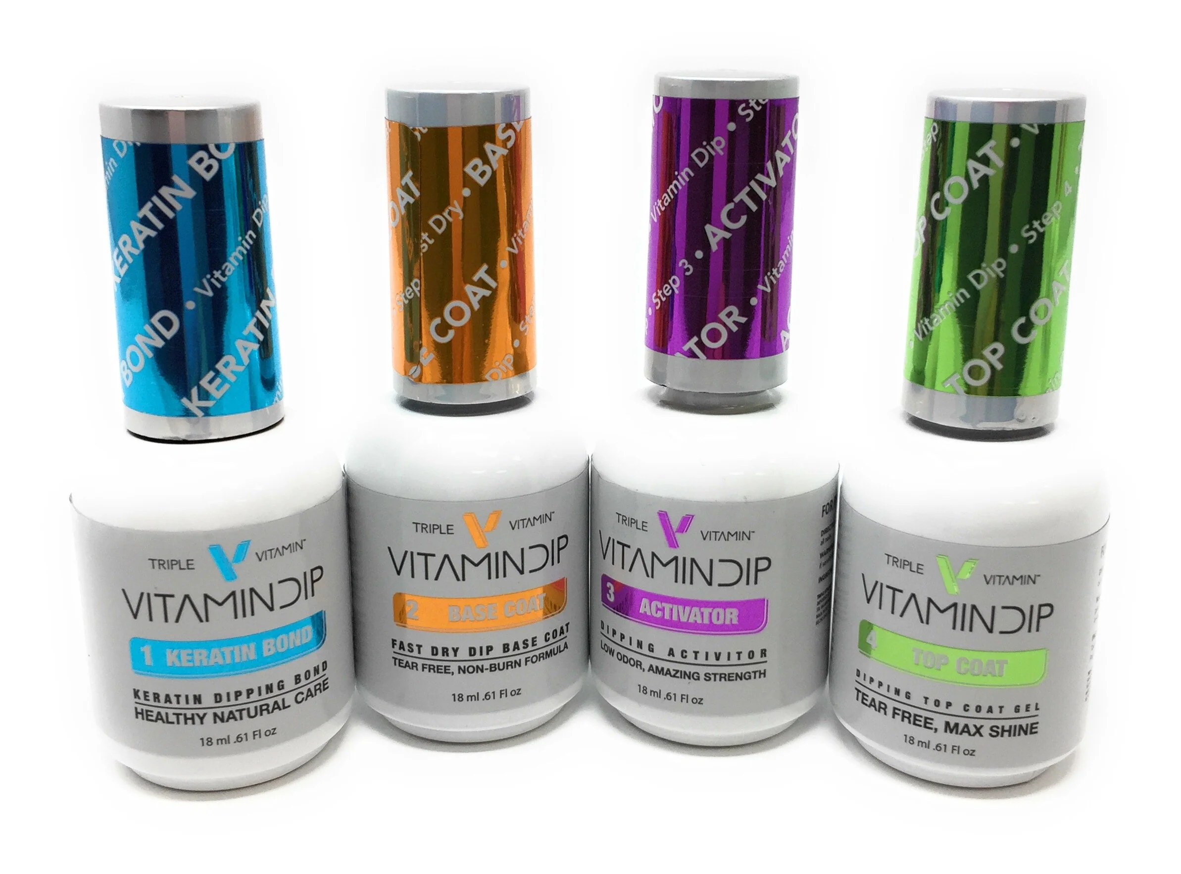 Excellent New Triple Vitamin Dip Liquid Set for Your Choice Set of 4 Step 1 2 3 4 Effective