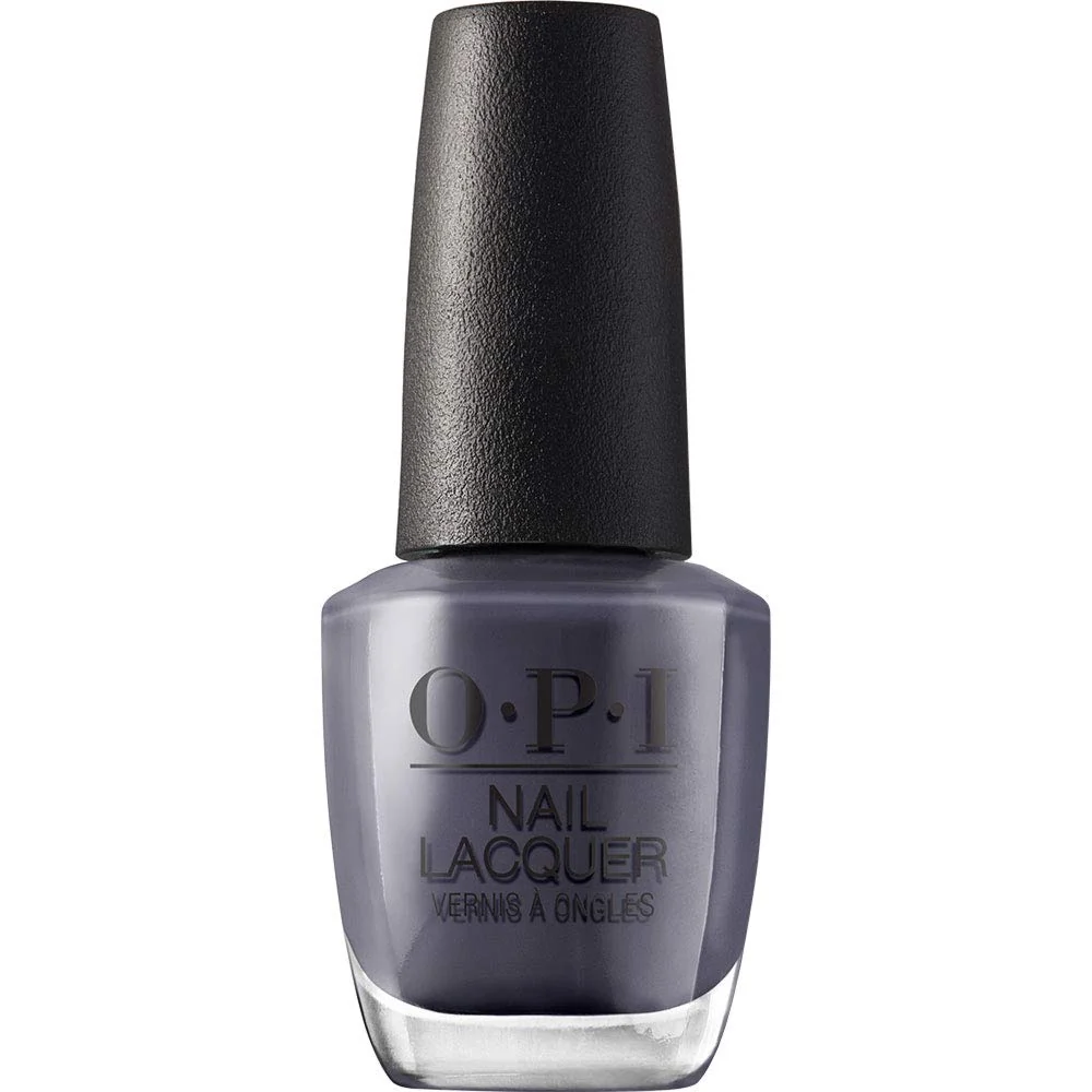 Detailed OPI Nail Lacquer Less is Norse Opaque Dark Blue Crème Chip Resistant Nail Polish Iceland Collection Expertly Made