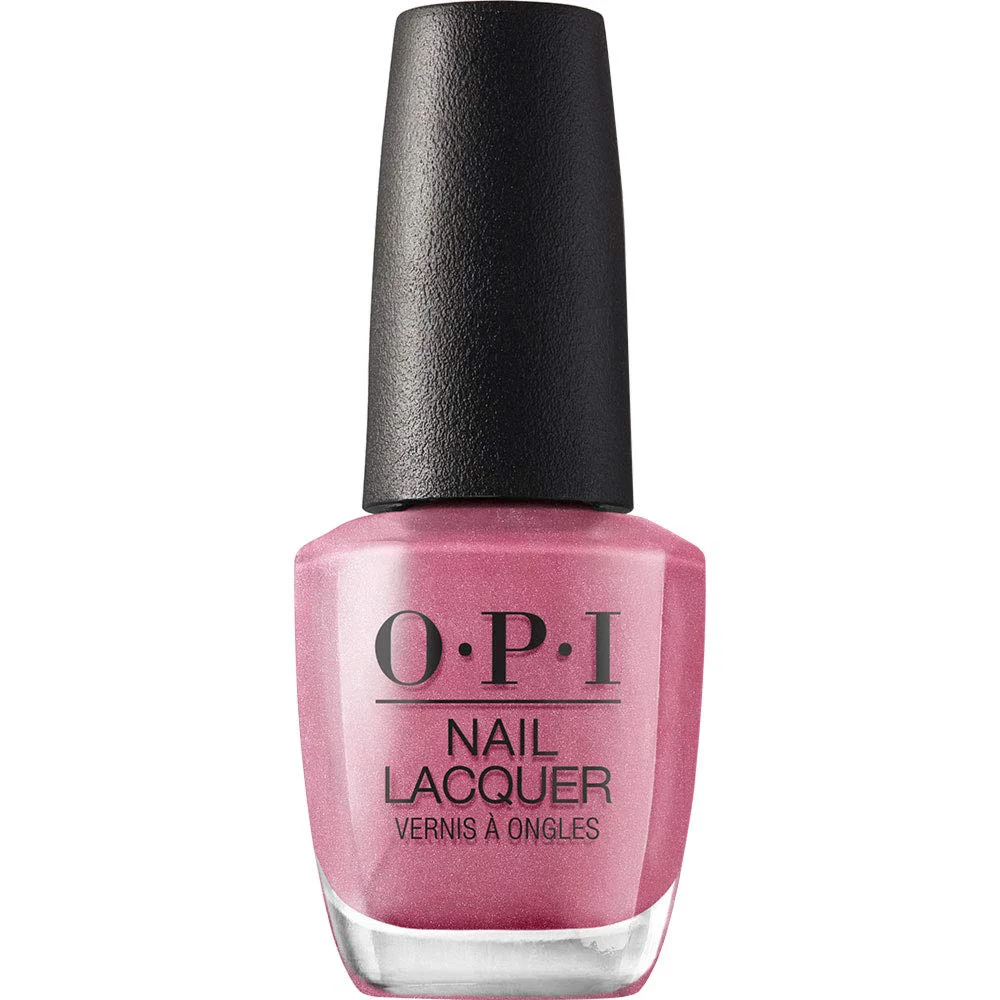 Stylish OPI Nail Lacquer Not So Bora-Bora-ing Pink Sheer Soft Pink Pearl Chip Resistant Nail Polish Vegan Fast Drying Streak Authentic