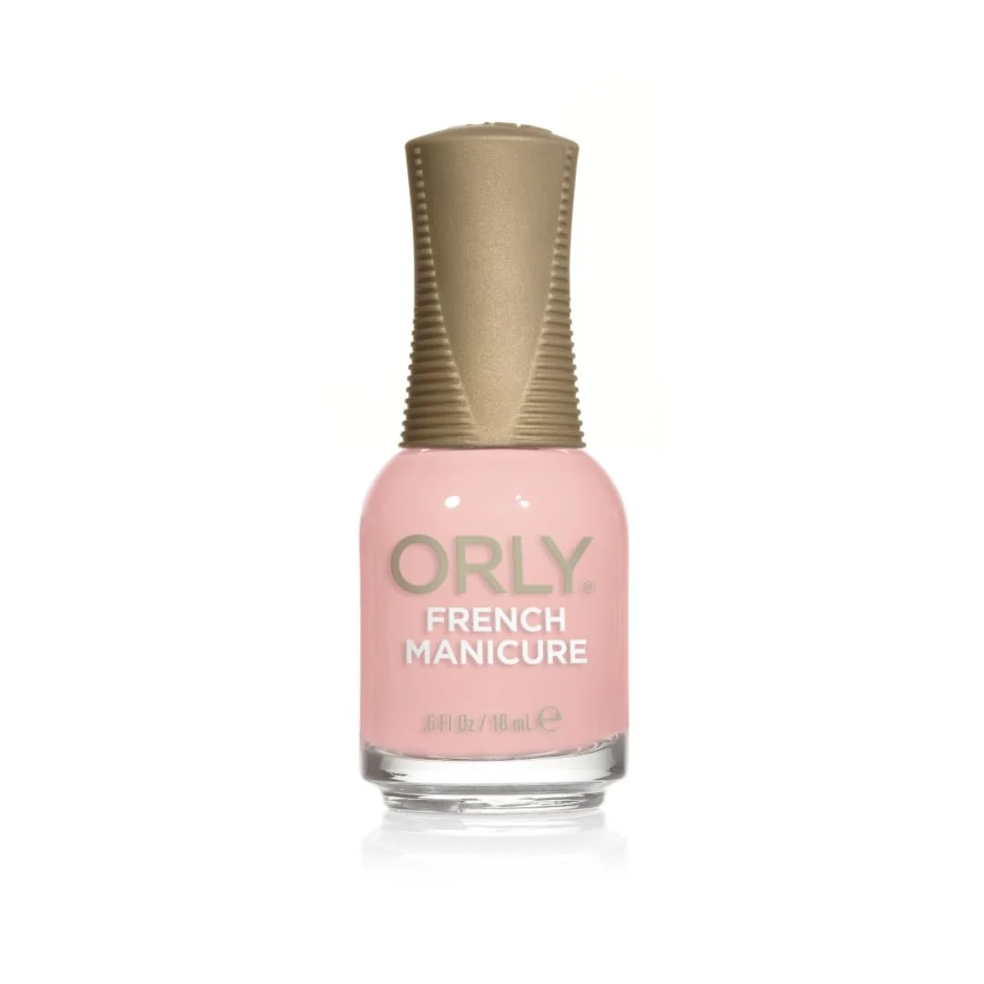 Smooth Orly French Manicure Colour Chip-Resistant Nail Lacquer For Salon-Like Finish Long-Lasting Fade Resistant Quick Dry Formula Rose-Colored Elegant
