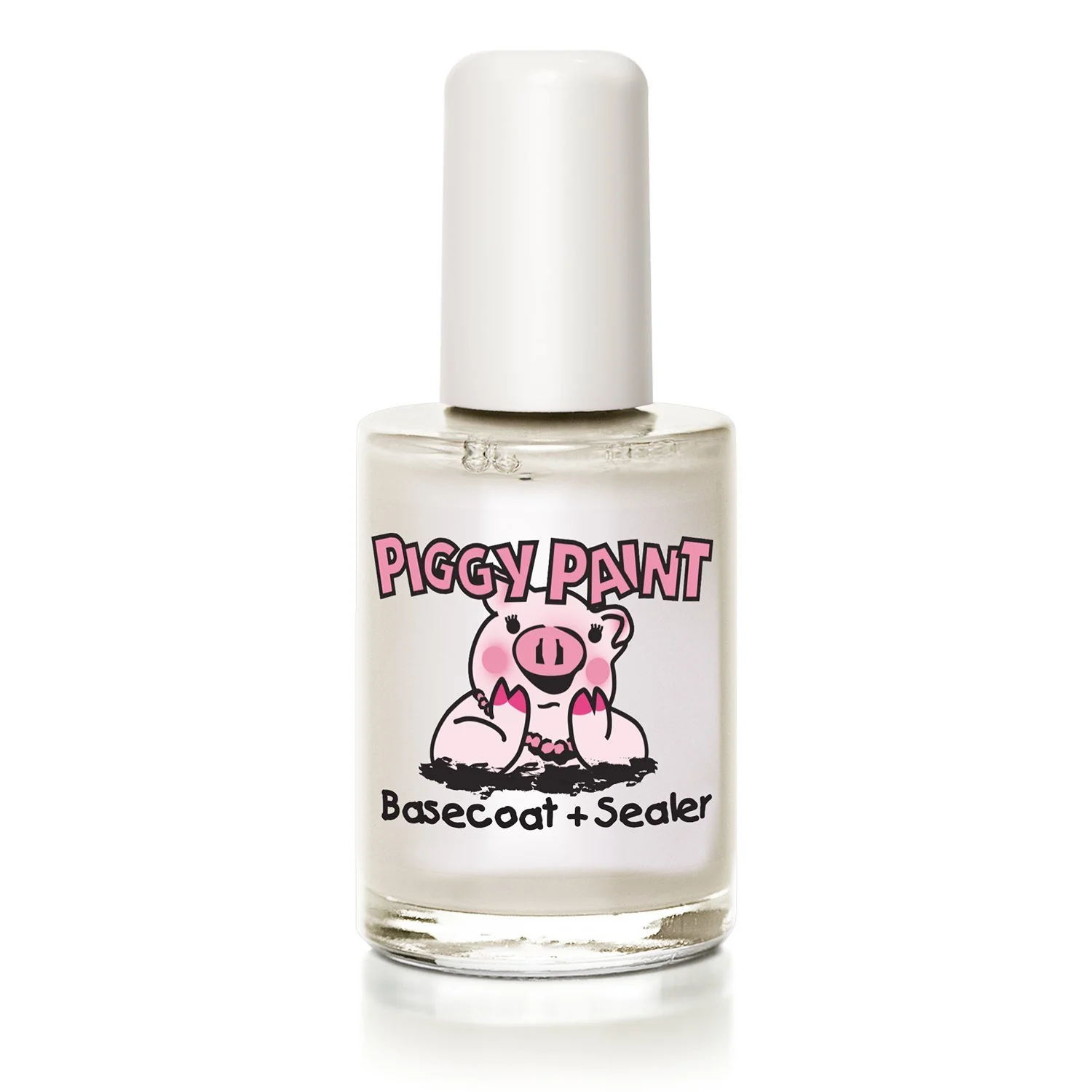 Official Piggy Paint Girls Nail Polish Cruelty- Vegan Low Odor for Kids Base Coat Sealer Carefully Designed